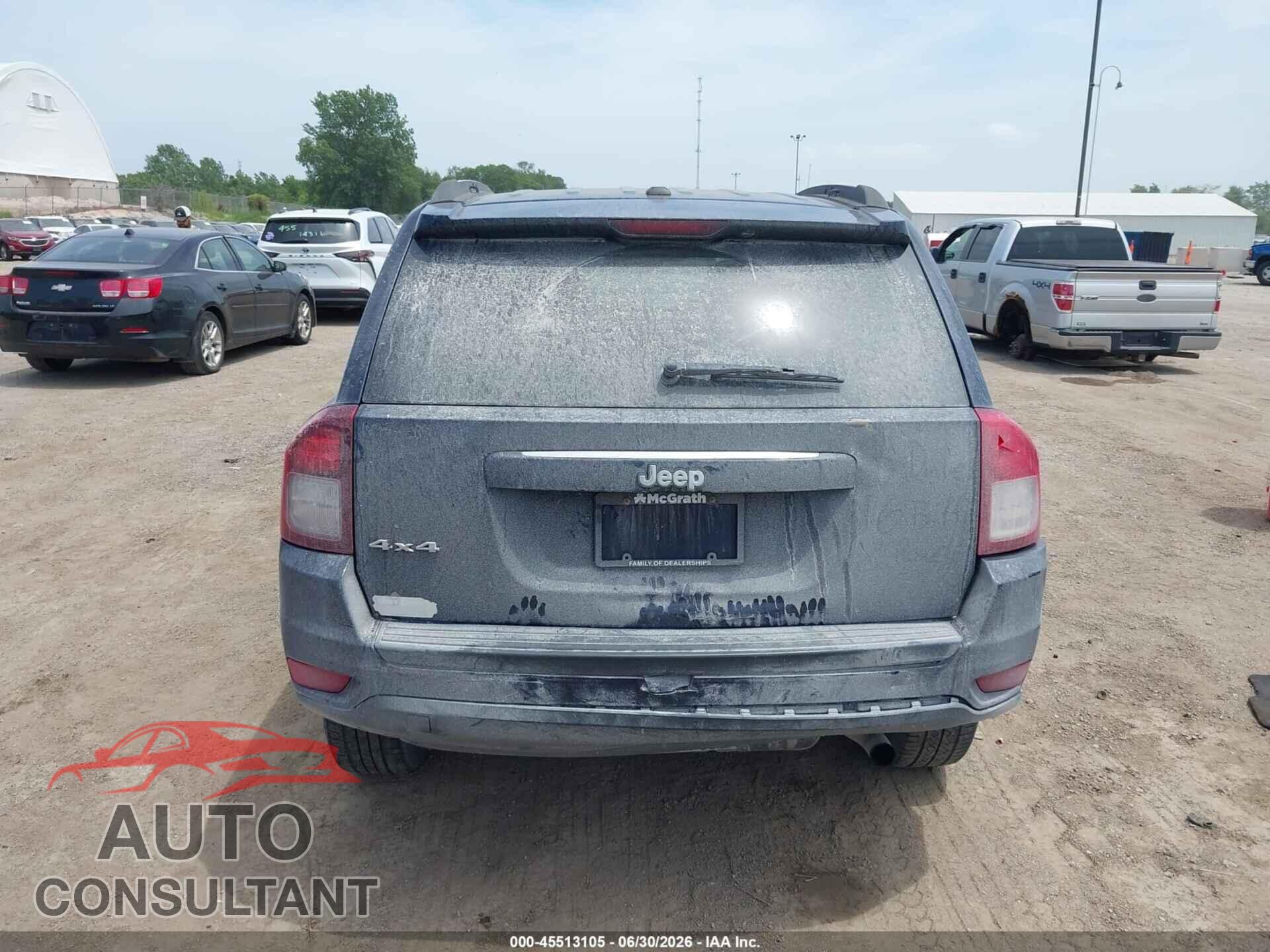 JEEP COMPASS 2016 - 1C4NJDBB7GD723596