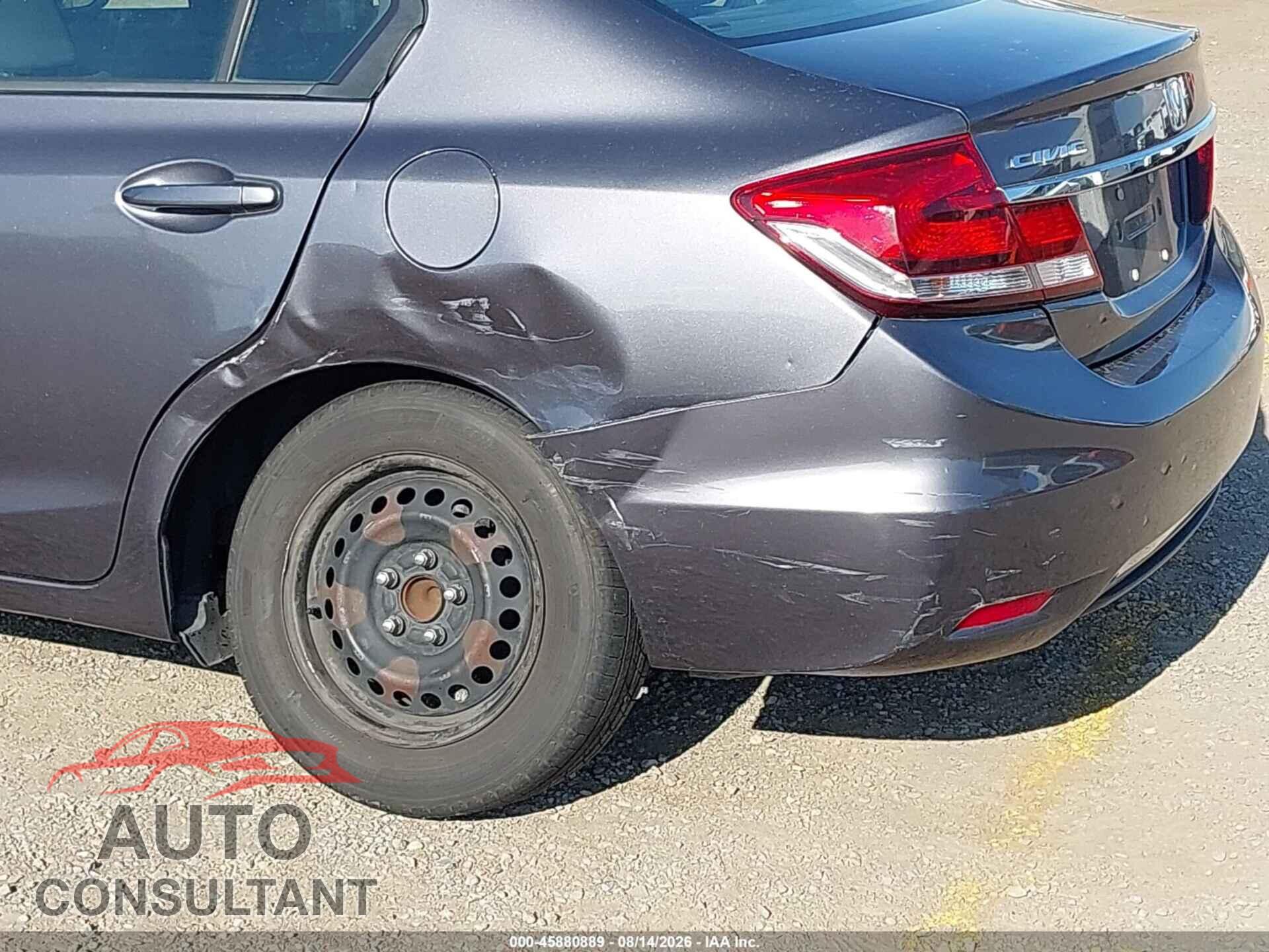 HONDA CIVIC 2014 - 19XFB2F51EE204341