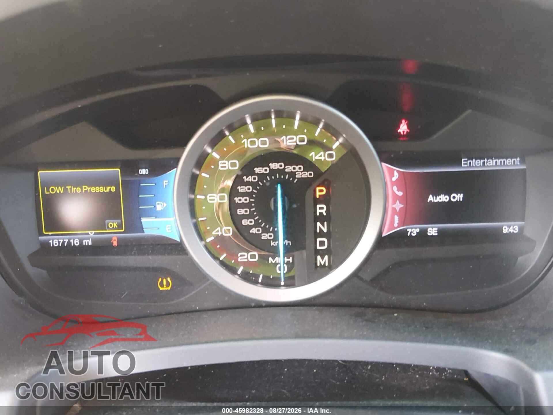 FORD EXPLORER 2012 - 1FMHK7D83CGA06307