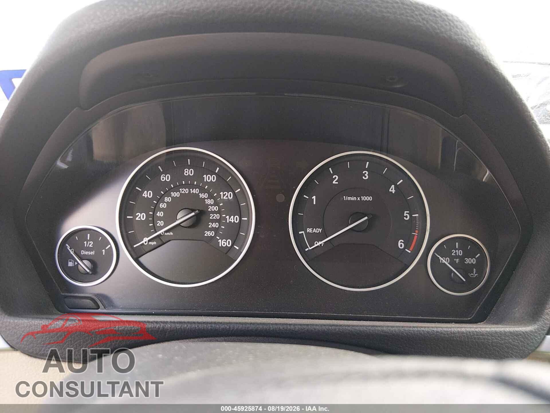 BMW 328D 2014 - WBA3D5C54EKX97206