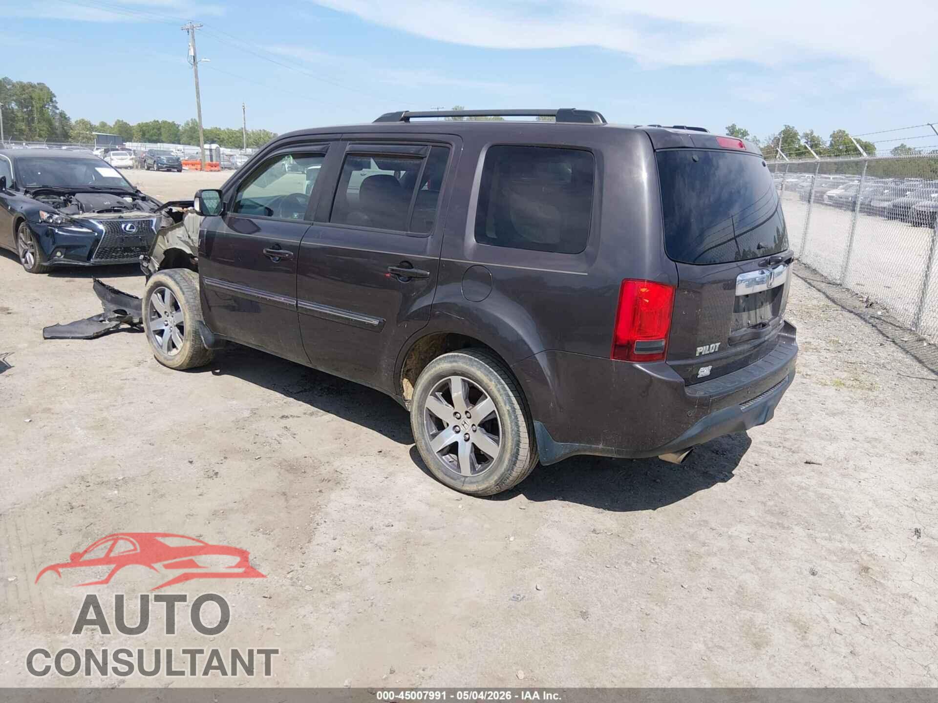 HONDA PILOT 2012 - 5FNYF4H96CB032663