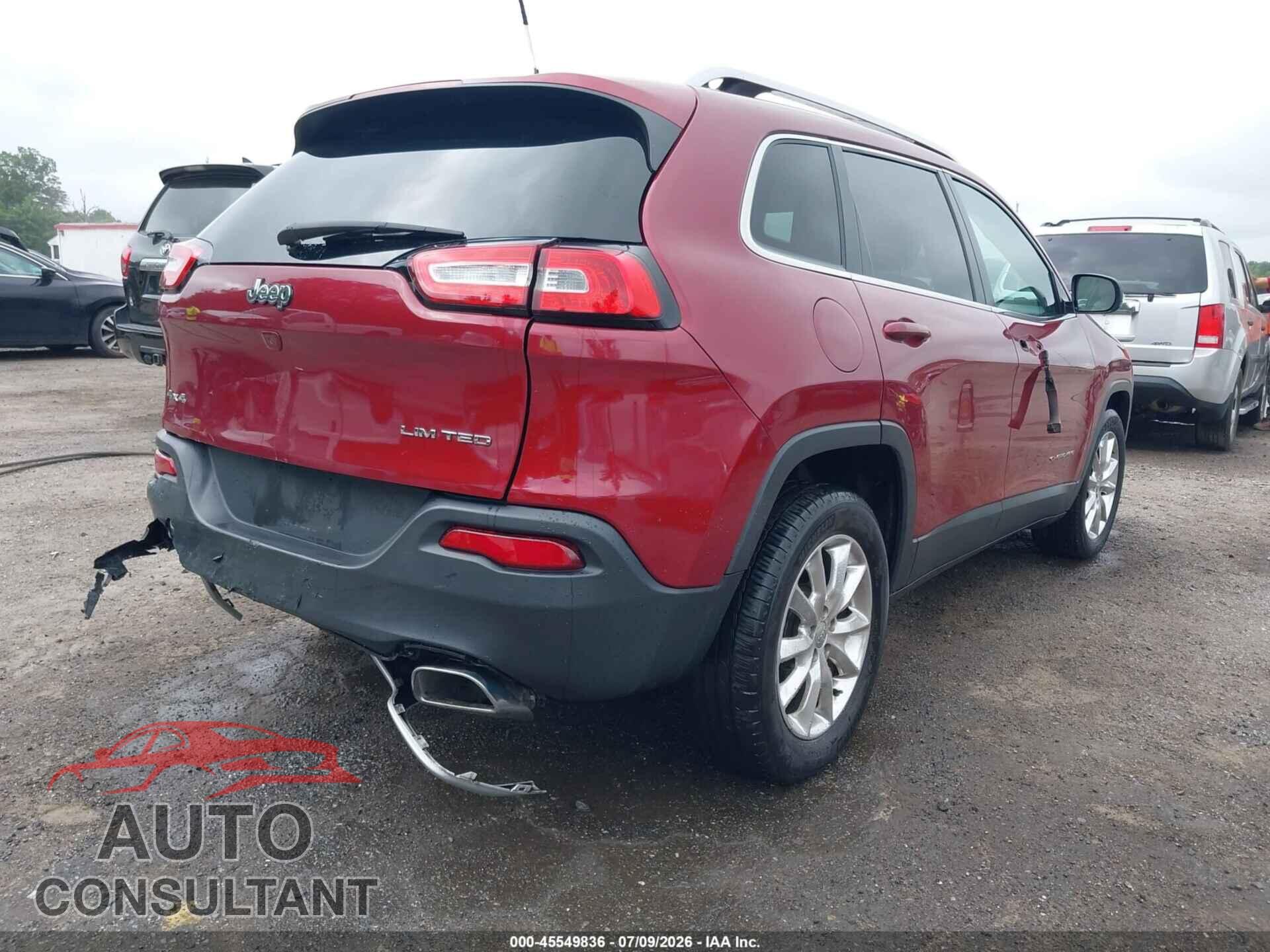 JEEP CHEROKEE 2016 - 1C4PJMDS2GW299934