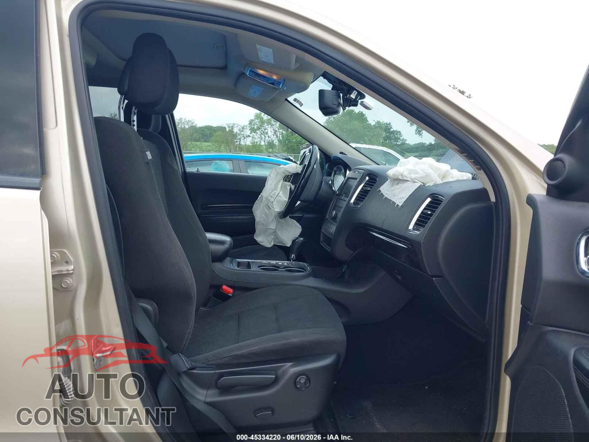 DODGE DURANGO 2011 - 1D4RE4GG8BC740743