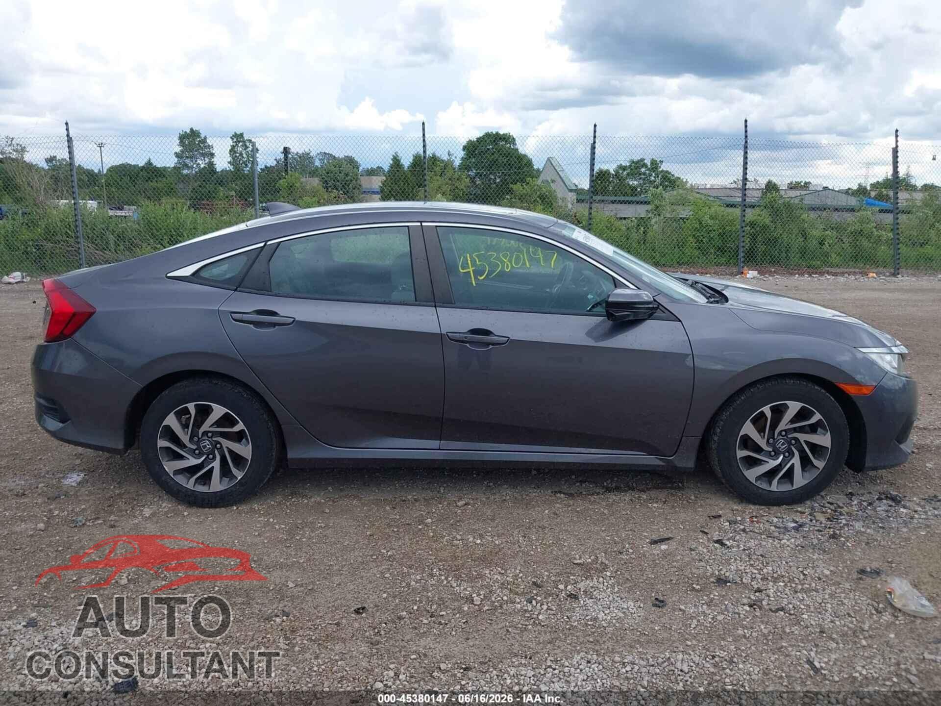 HONDA CIVIC 2017 - 19XFC2F70HE044794