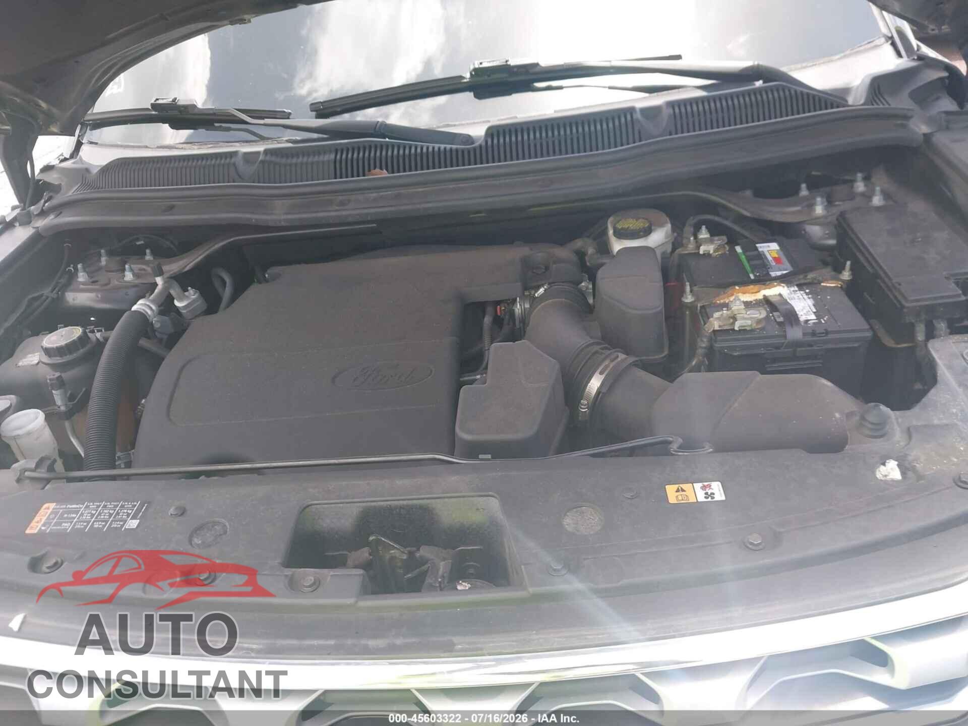FORD EXPLORER 2017 - 1FM5K7F83HGC06398