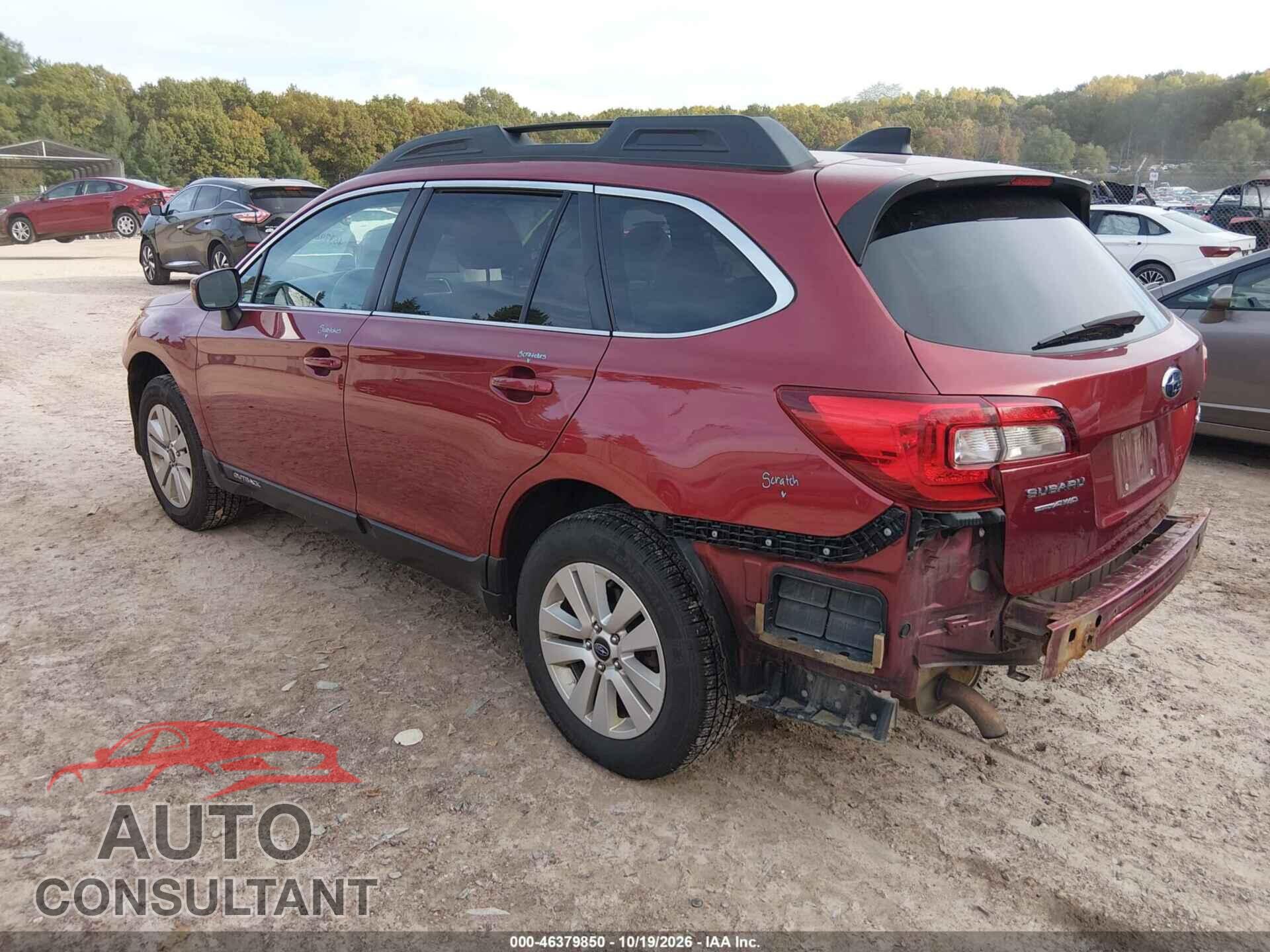 SUBARU OUTBACK 2019 - 4S4BSAFC9K3208692