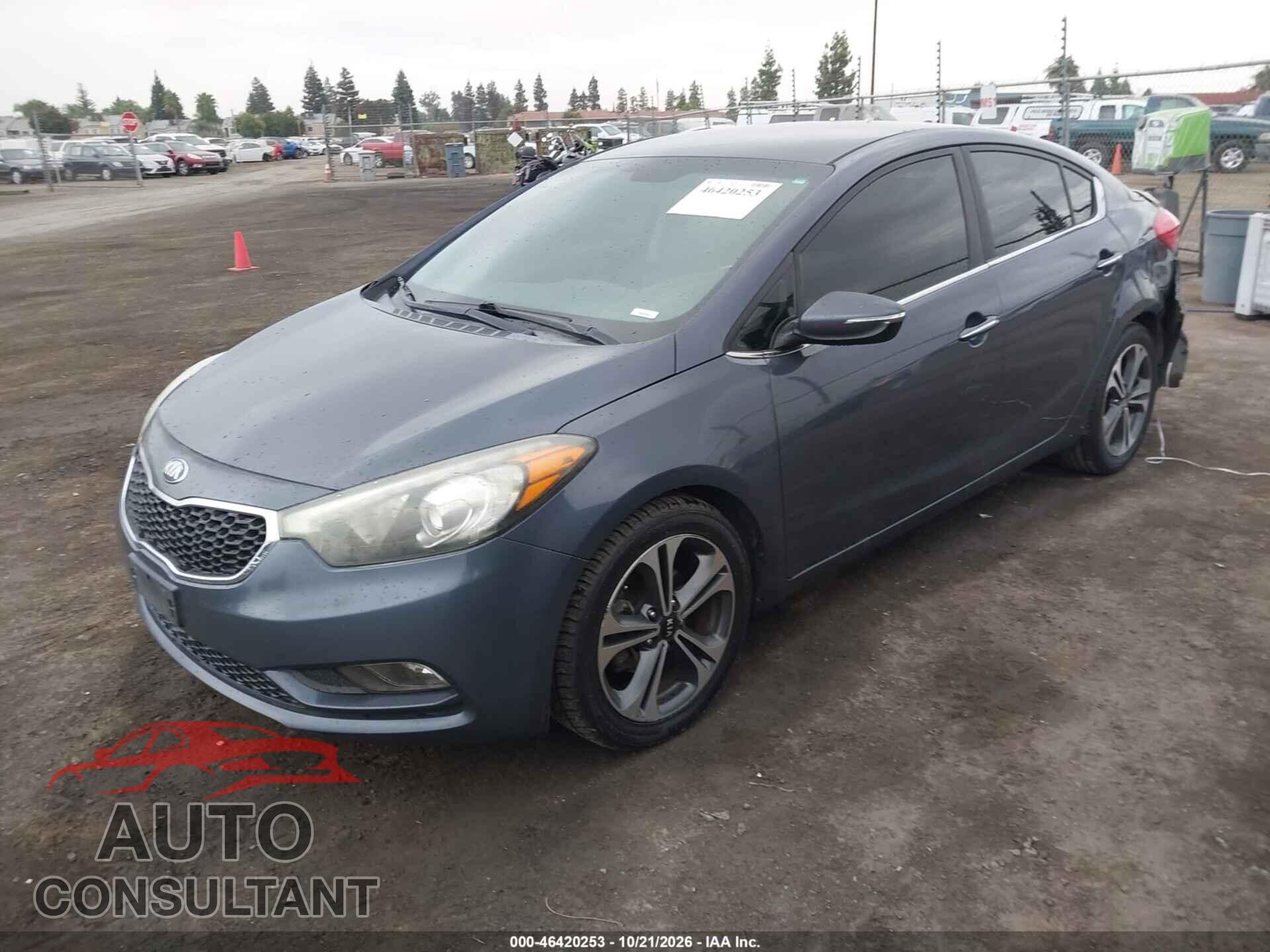 KIA FORTE 2014 - KNAFX4A82E5111609