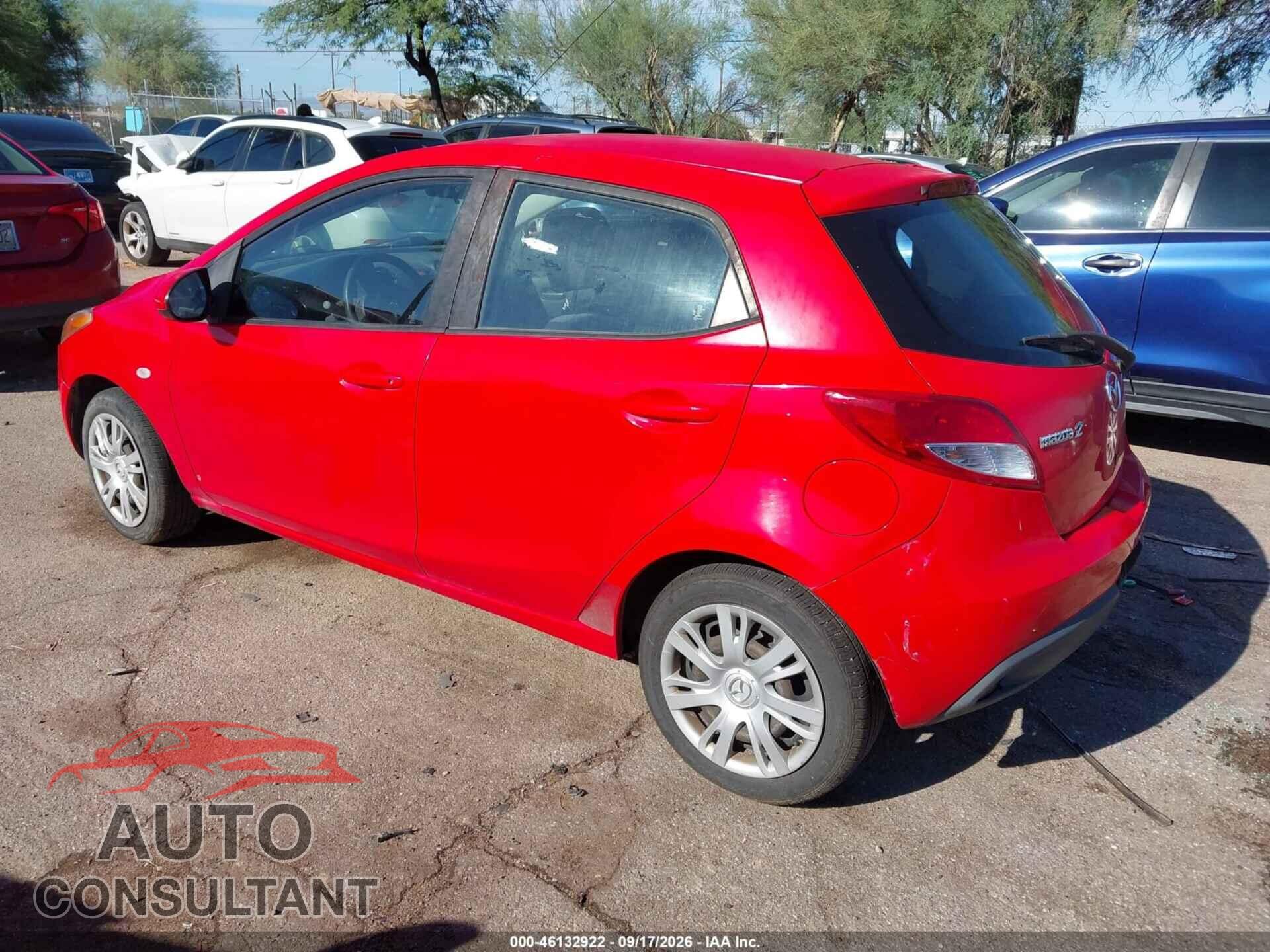 MAZDA MAZDA2 2013 - JM1DE1KZ2D0170760