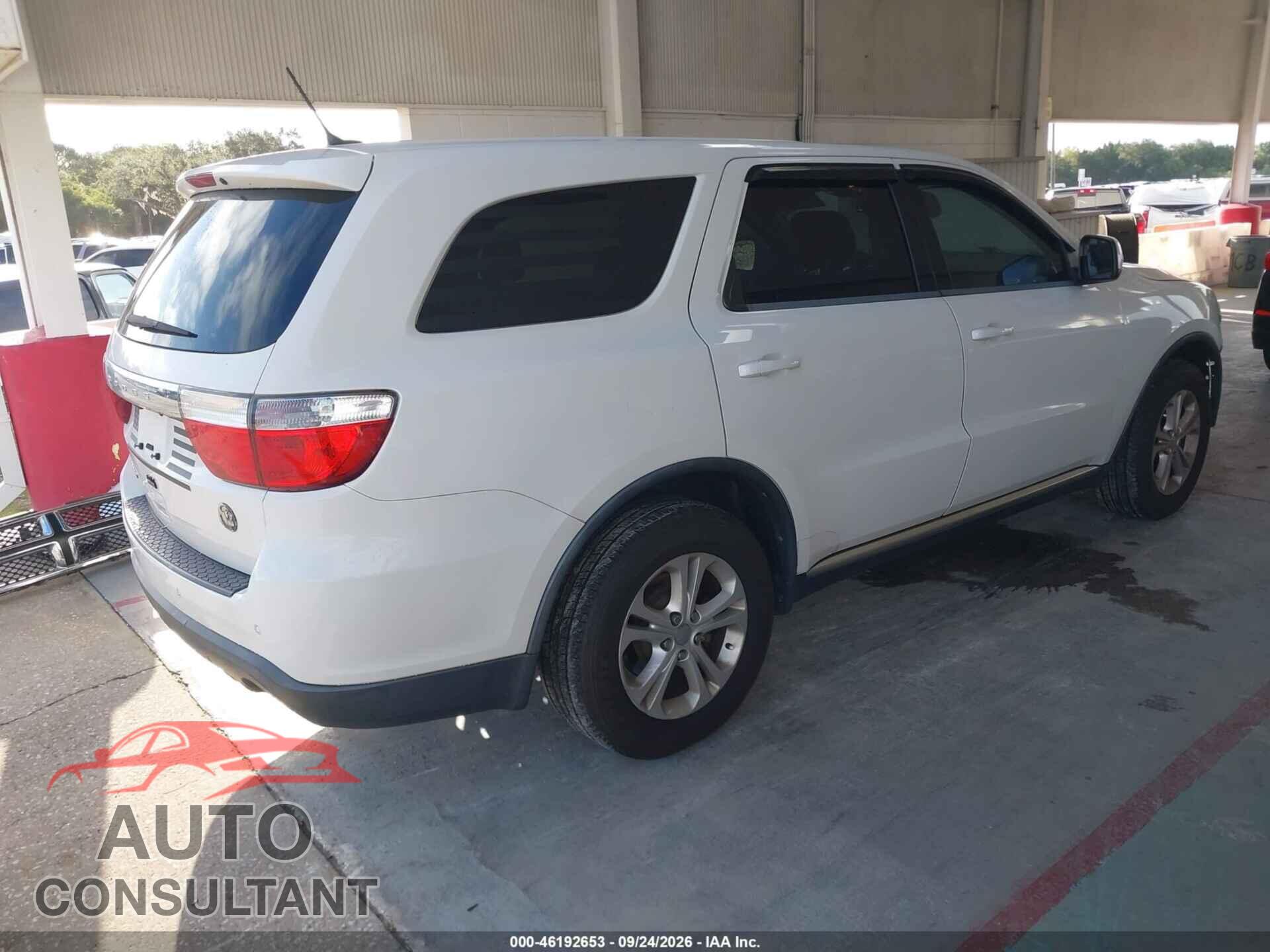 DODGE DURANGO 2013 - 1C4RDHAG6DC652857