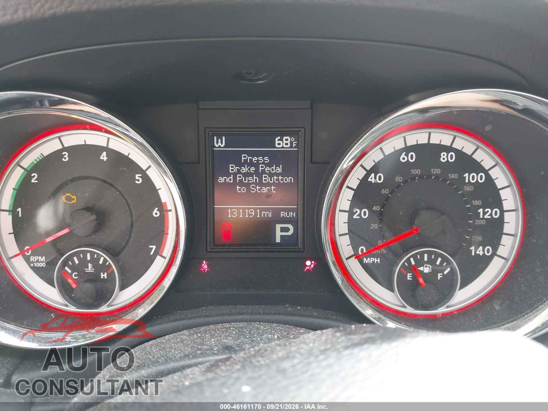 DODGE DURANGO 2013 - 1C4SDJCTXDC667414