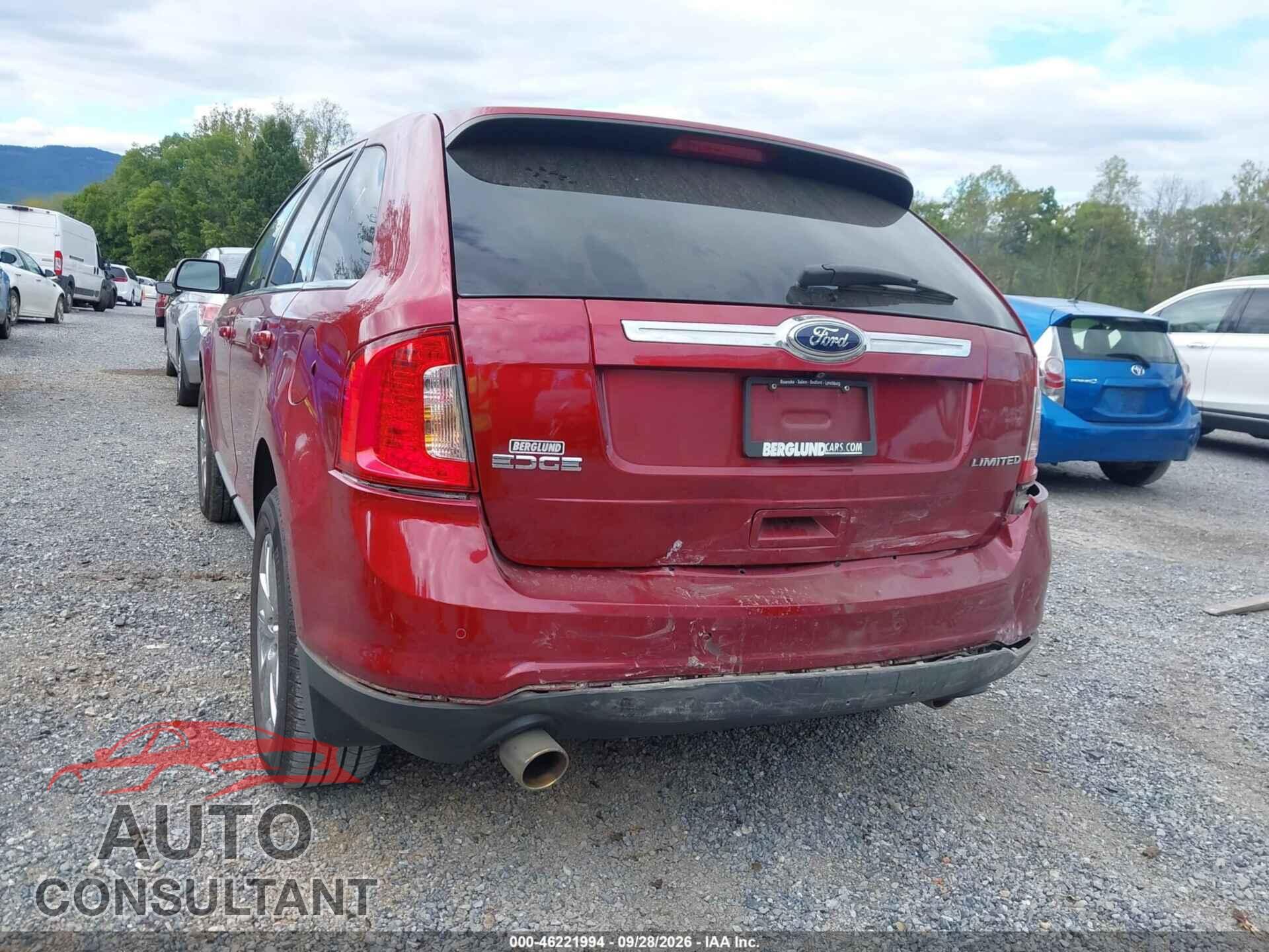 FORD EDGE 2013 - 2FMDK3KC0DBA40003