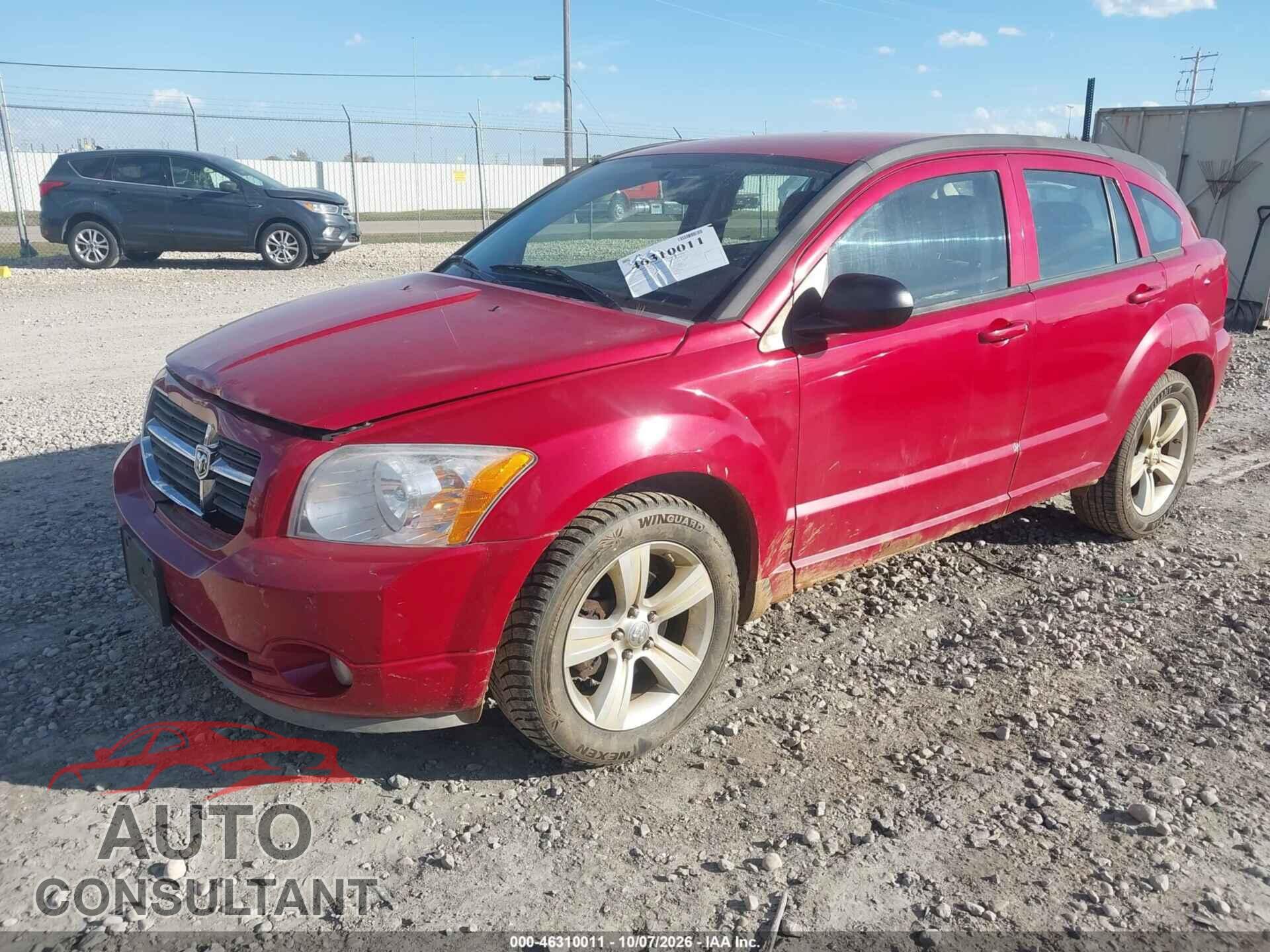 DODGE CALIBER 2012 - 1C3CDWDA5CD527461