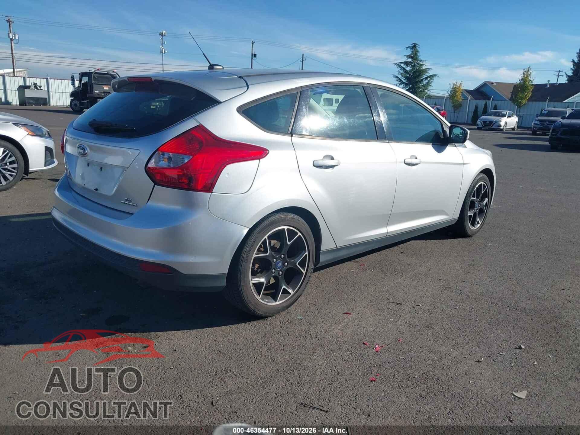 FORD FOCUS 2013 - 1FADP3K26DL362700