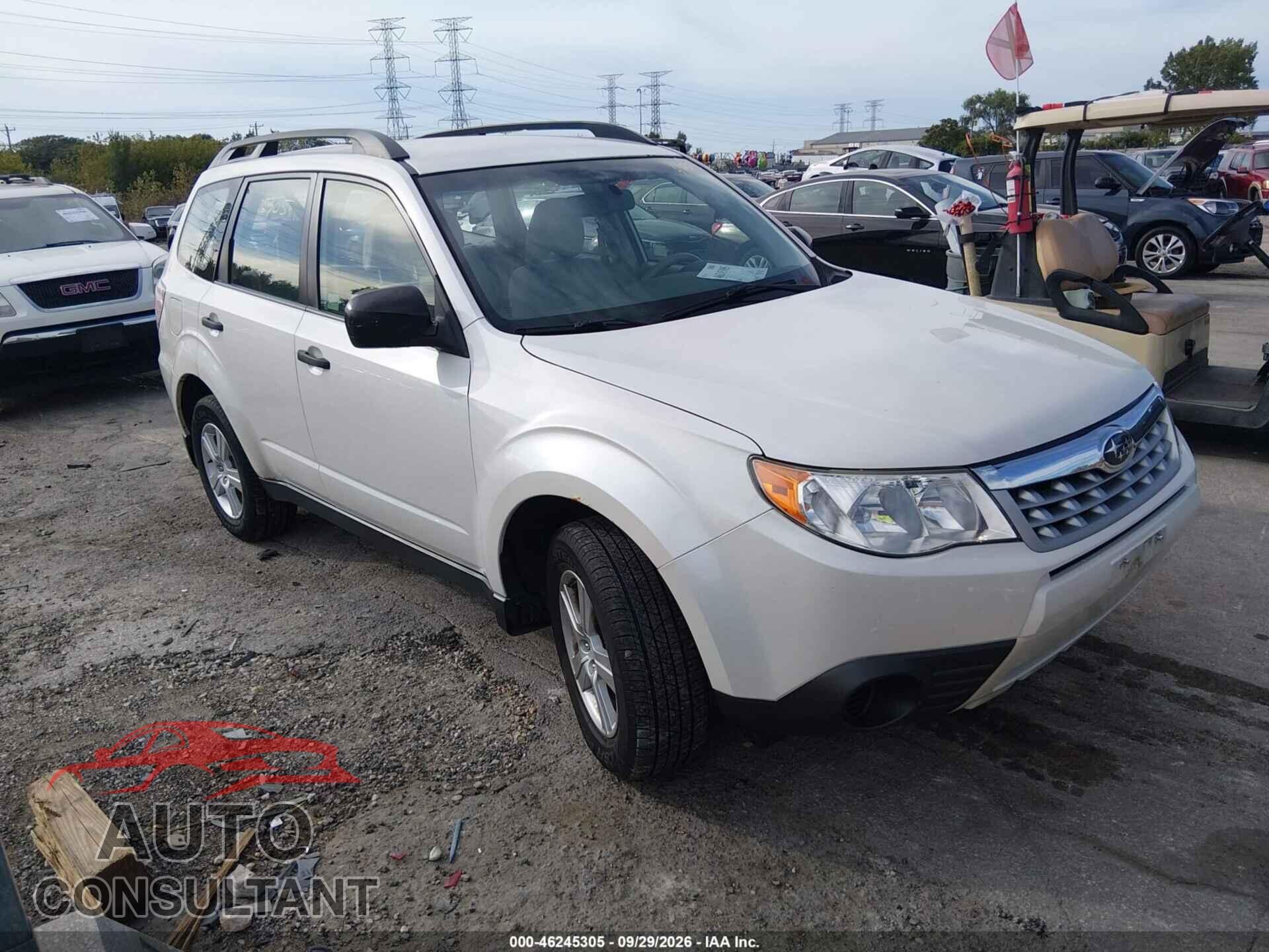 SUBARU FORESTER 2012 - JF2SHBBC2CH412738