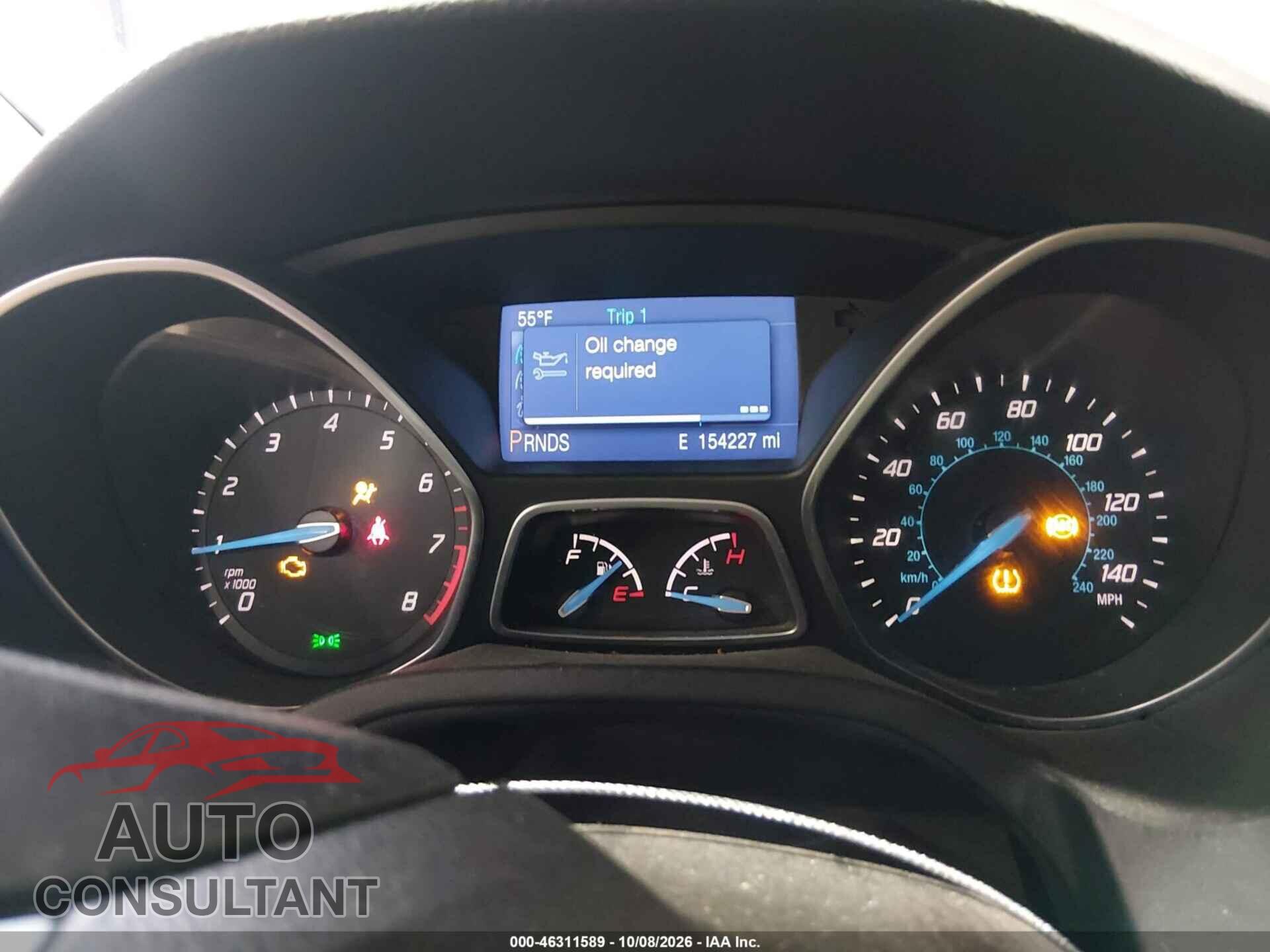 FORD FOCUS 2014 - 1FADP3F23EL307004