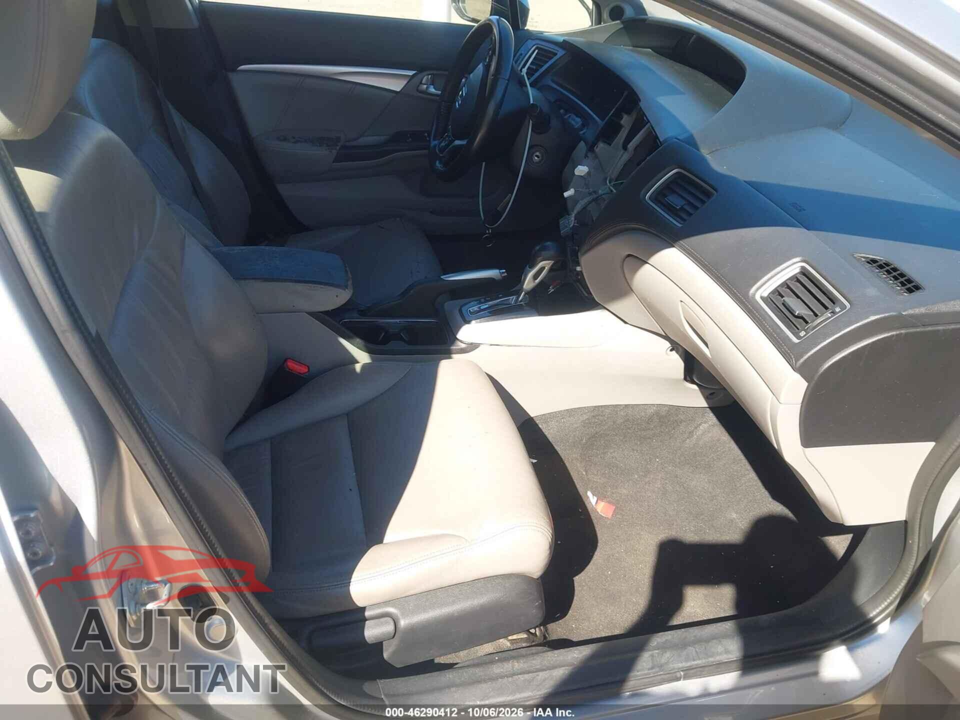 HONDA CIVIC 2013 - 19XFB2F96DE017906