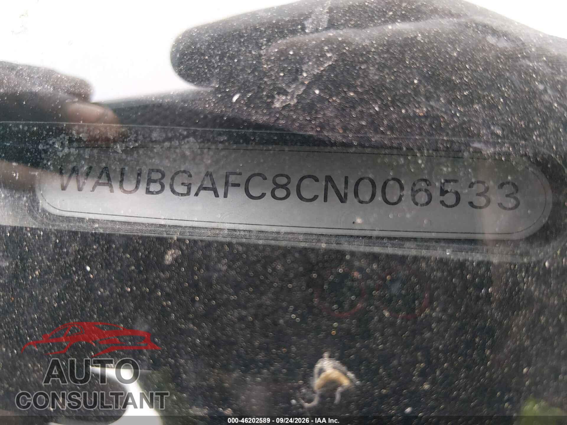 AUDI A6 2012 - WAUBGAFC8CN006533