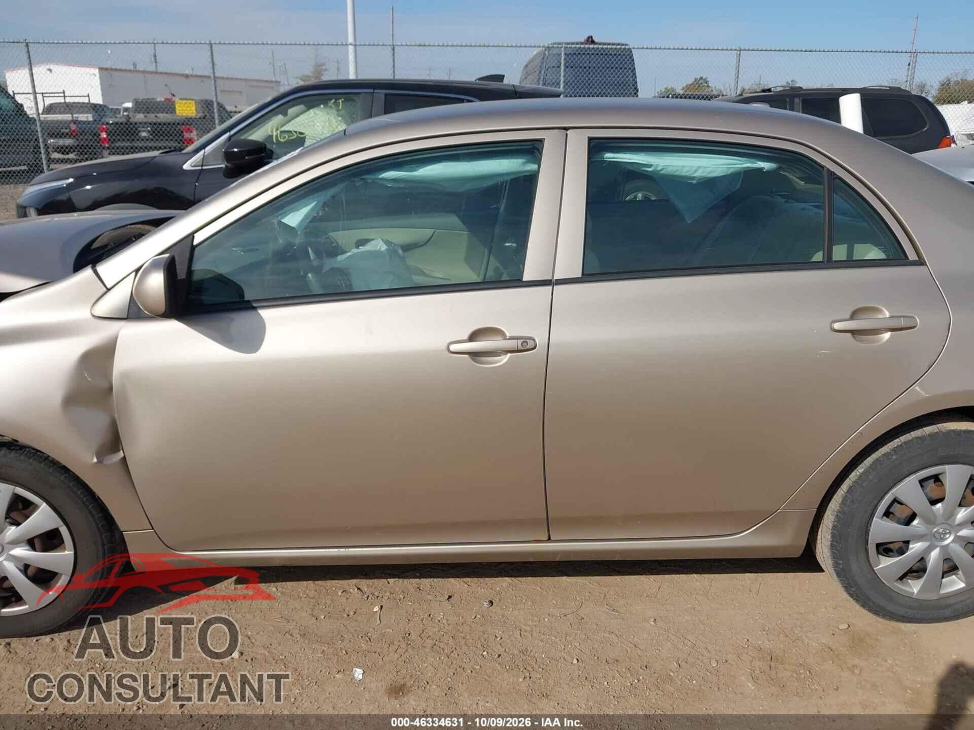 TOYOTA COROLLA 2010 - 2T1BU4EE4AC353423