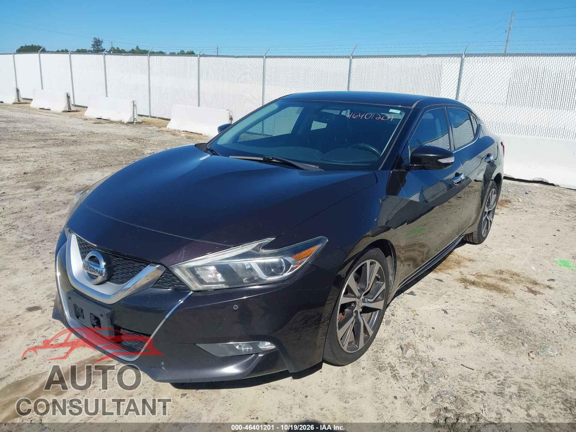 NISSAN MAXIMA 2017 - 1N4AA6AP1HC383849