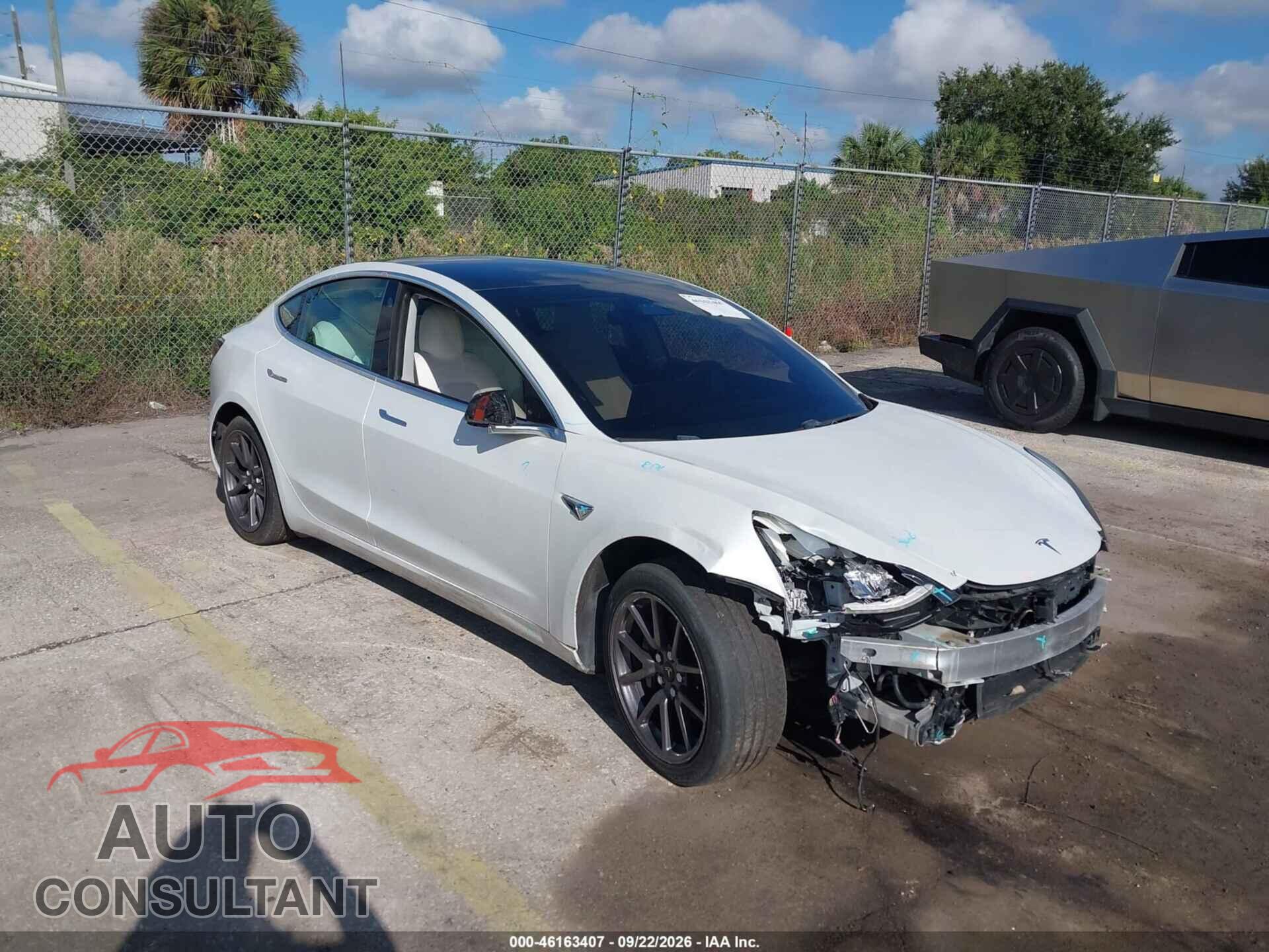 TESLA MODEL 3 2020 - 5YJ3E1EB4LF791413