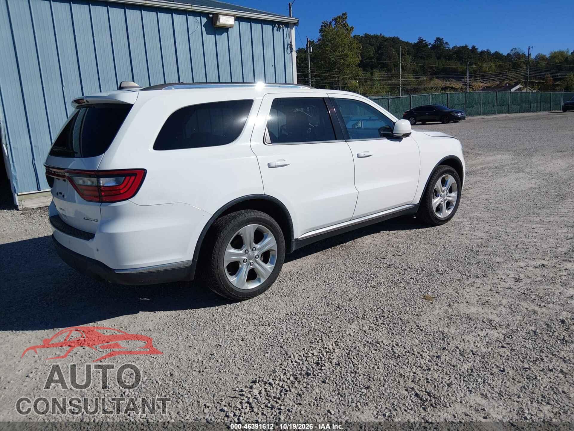 DODGE DURANGO 2014 - 1C4RDHDG3EC520314