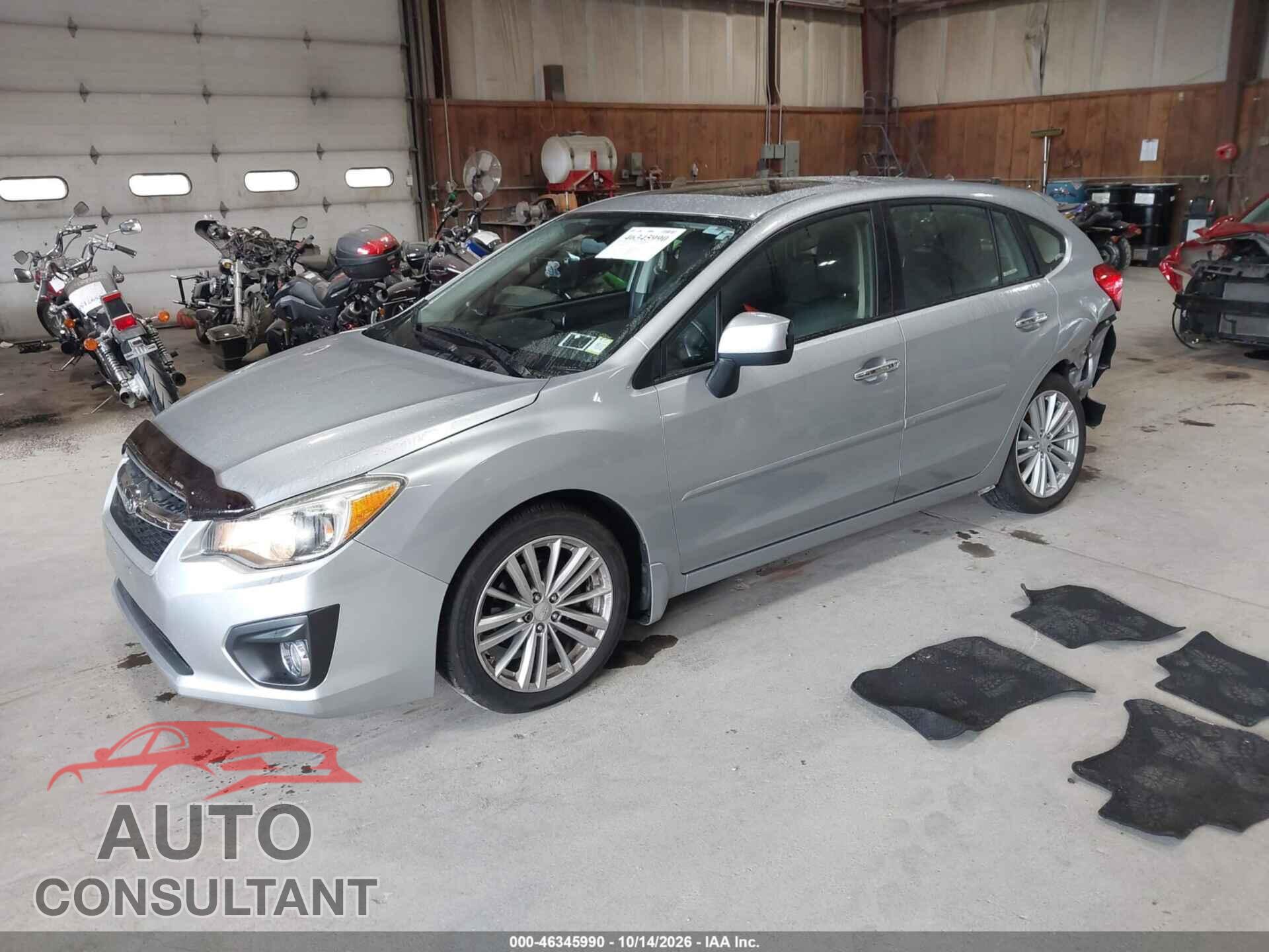 SUBARU IMPREZA 2012 - JF1GPAH60CH226639