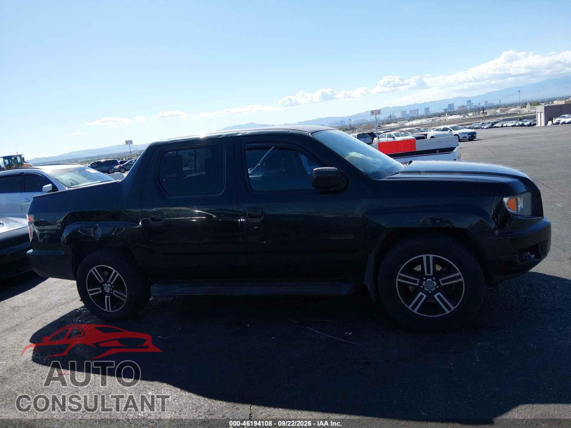 HONDA RIDGELINE 2013 - 5FPYK1F76DB001885