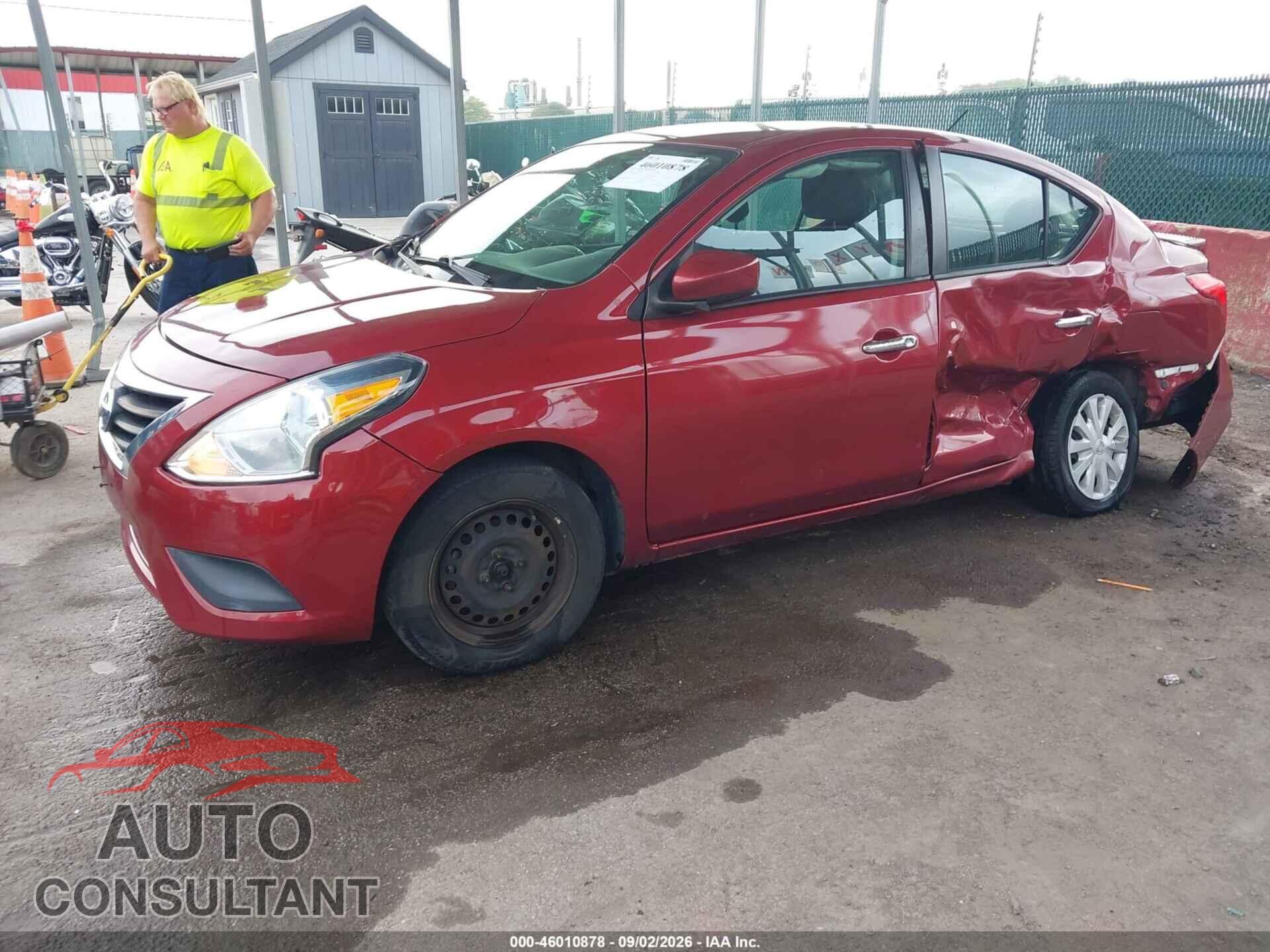 NISSAN VERSA 2019 - 3N1CN7AP3KL858428