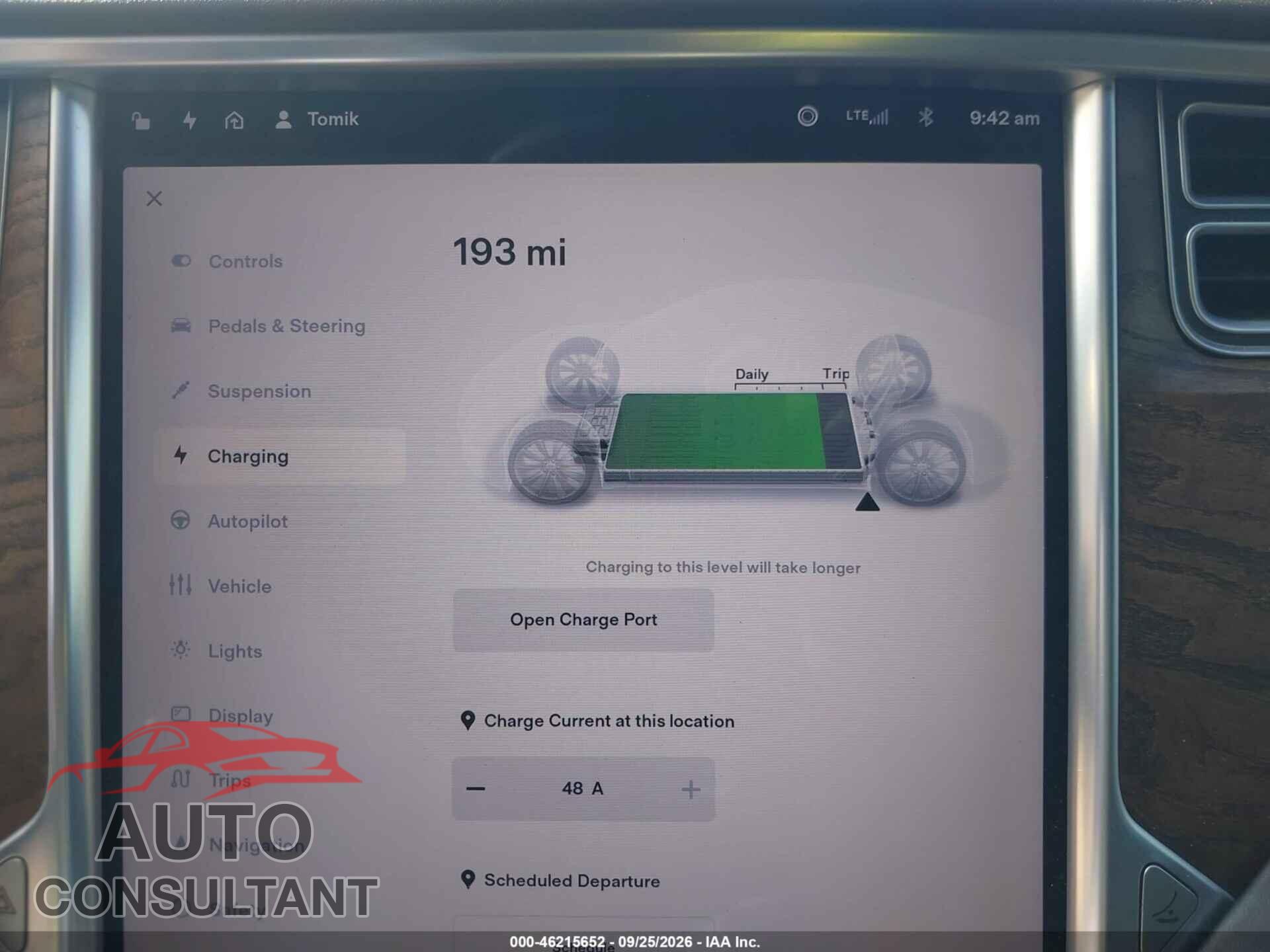 TESLA MODEL S 2017 - 5YJSA1E14HF215343