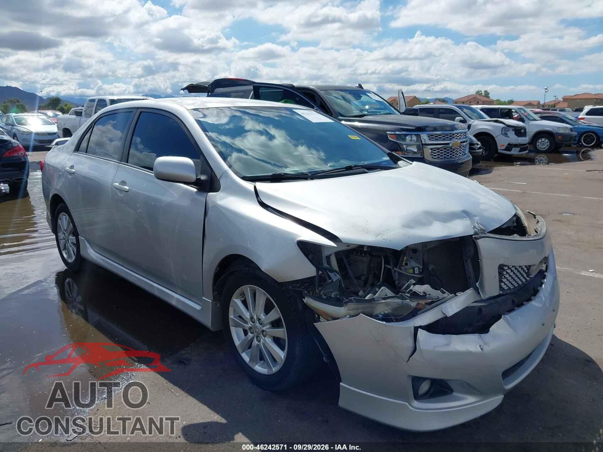 TOYOTA COROLLA 2010 - 2T1BU4EE6AC447593