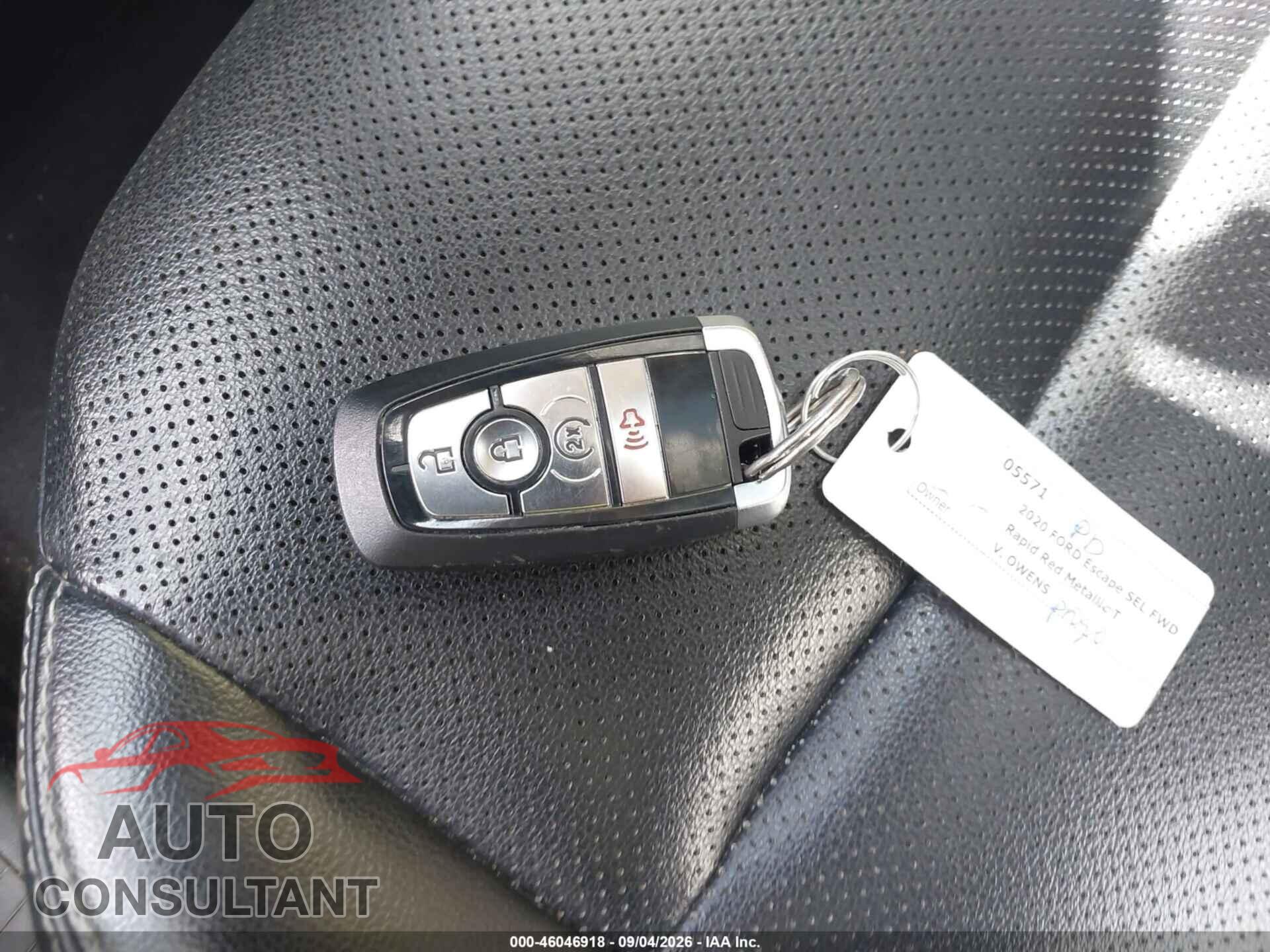 FORD ESCAPE 2020 - 1FMCU0H63LUA29320