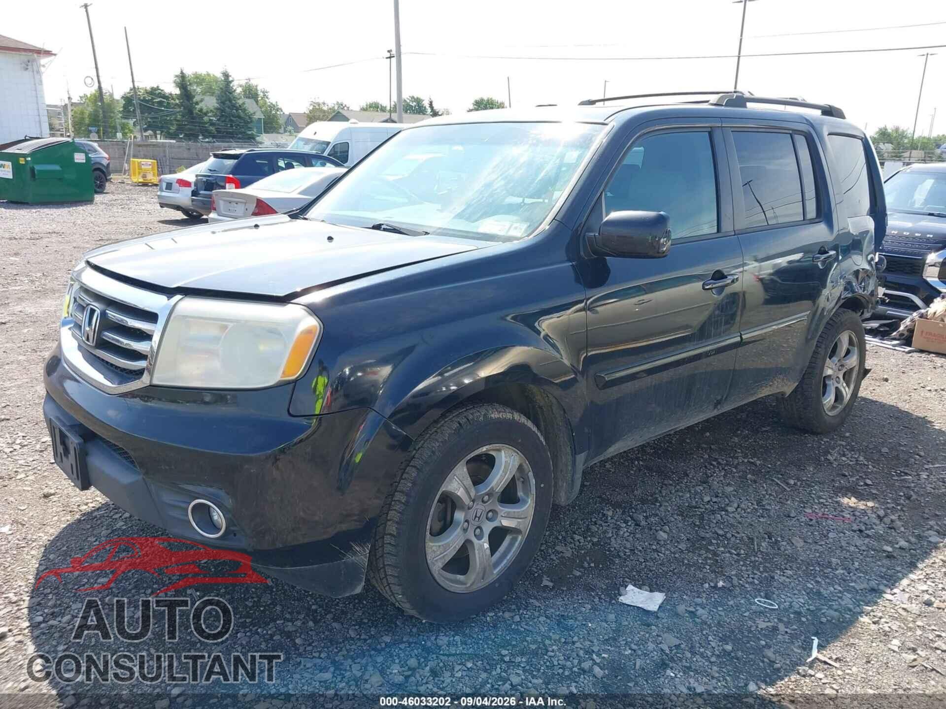 HONDA PILOT 2012 - 5FNYF4H59CB047106