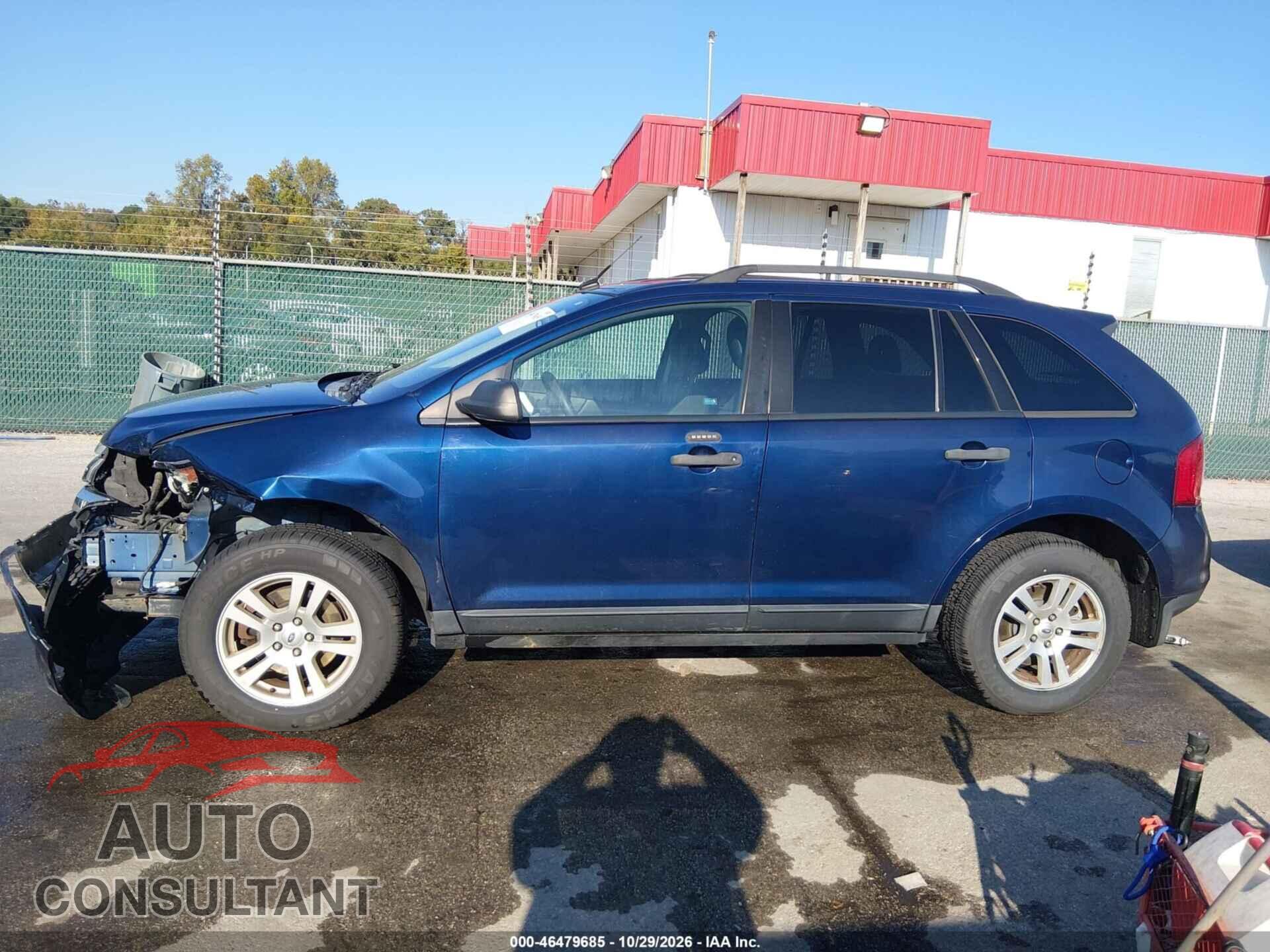 FORD EDGE 2012 - 2FMDK3GCXCBA57043