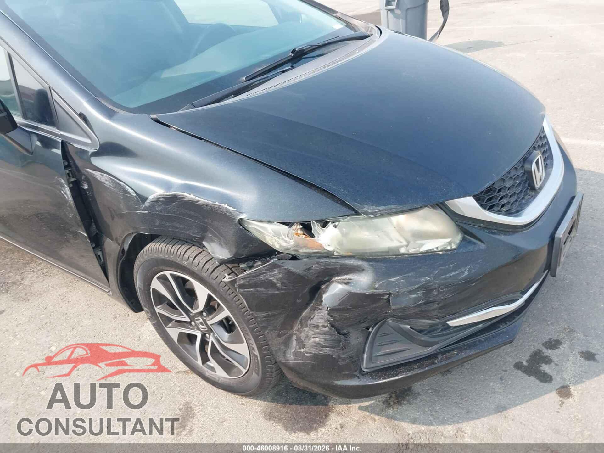 HONDA CIVIC 2014 - 19XFB2F81EE260077