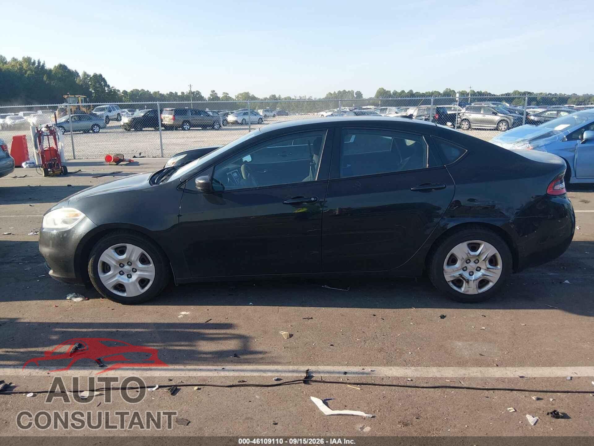 DODGE DART 2014 - 1C3CDFAA5ED768301