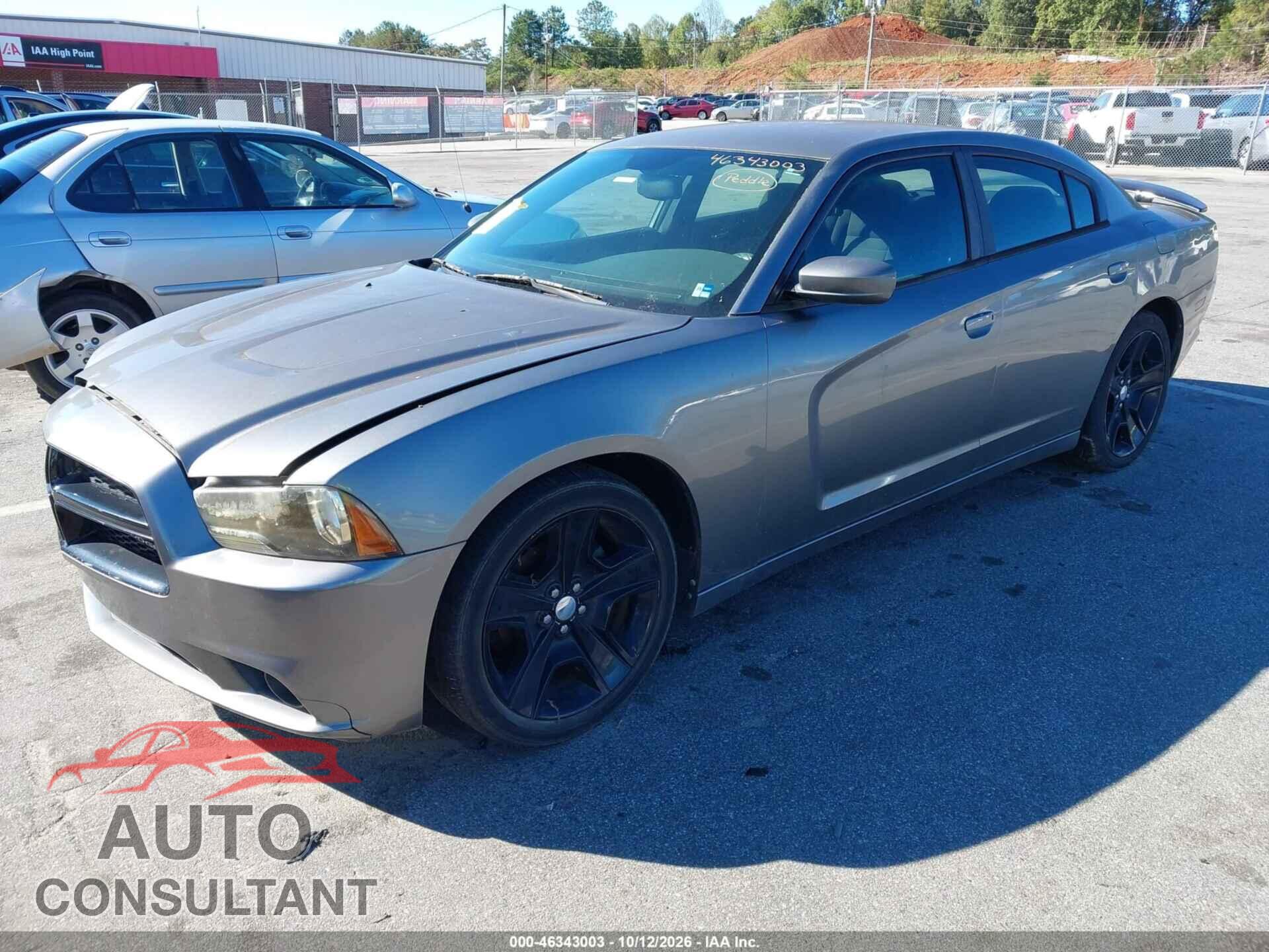 DODGE CHARGER 2012 - 2C3CDXHG7CH287501