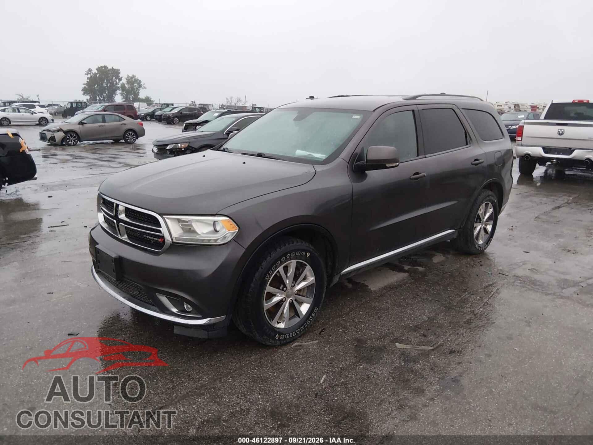 DODGE DURANGO 2016 - 1C4RDJDG7GC374686