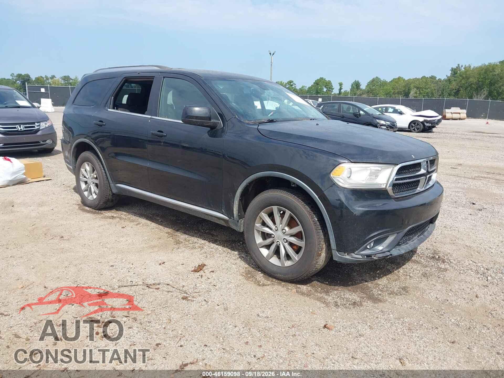 DODGE DURANGO 2017 - 1C4RDJAG9HC629649