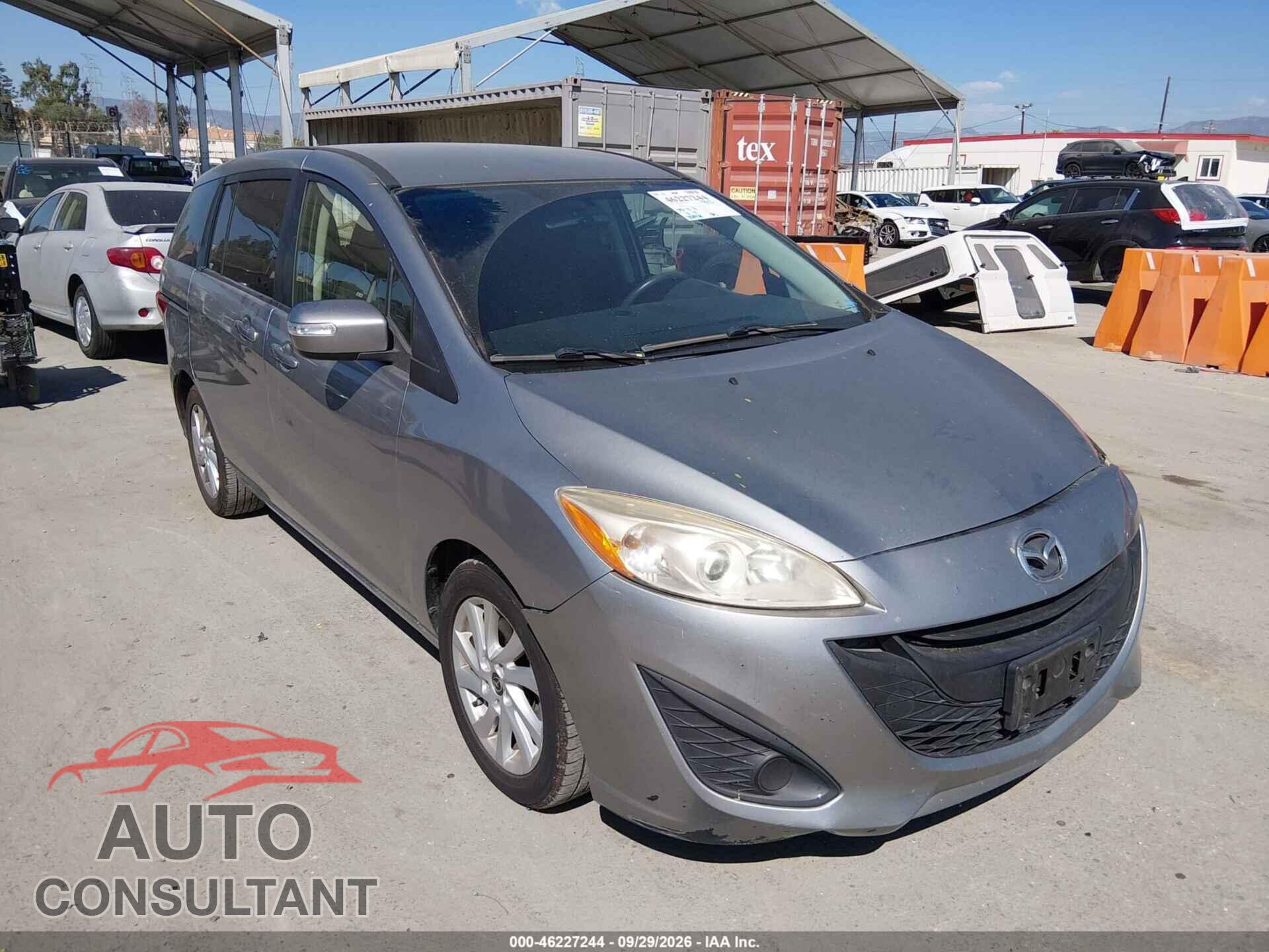 MAZDA MAZDA5 2014 - JM1CW2BL9E0163994