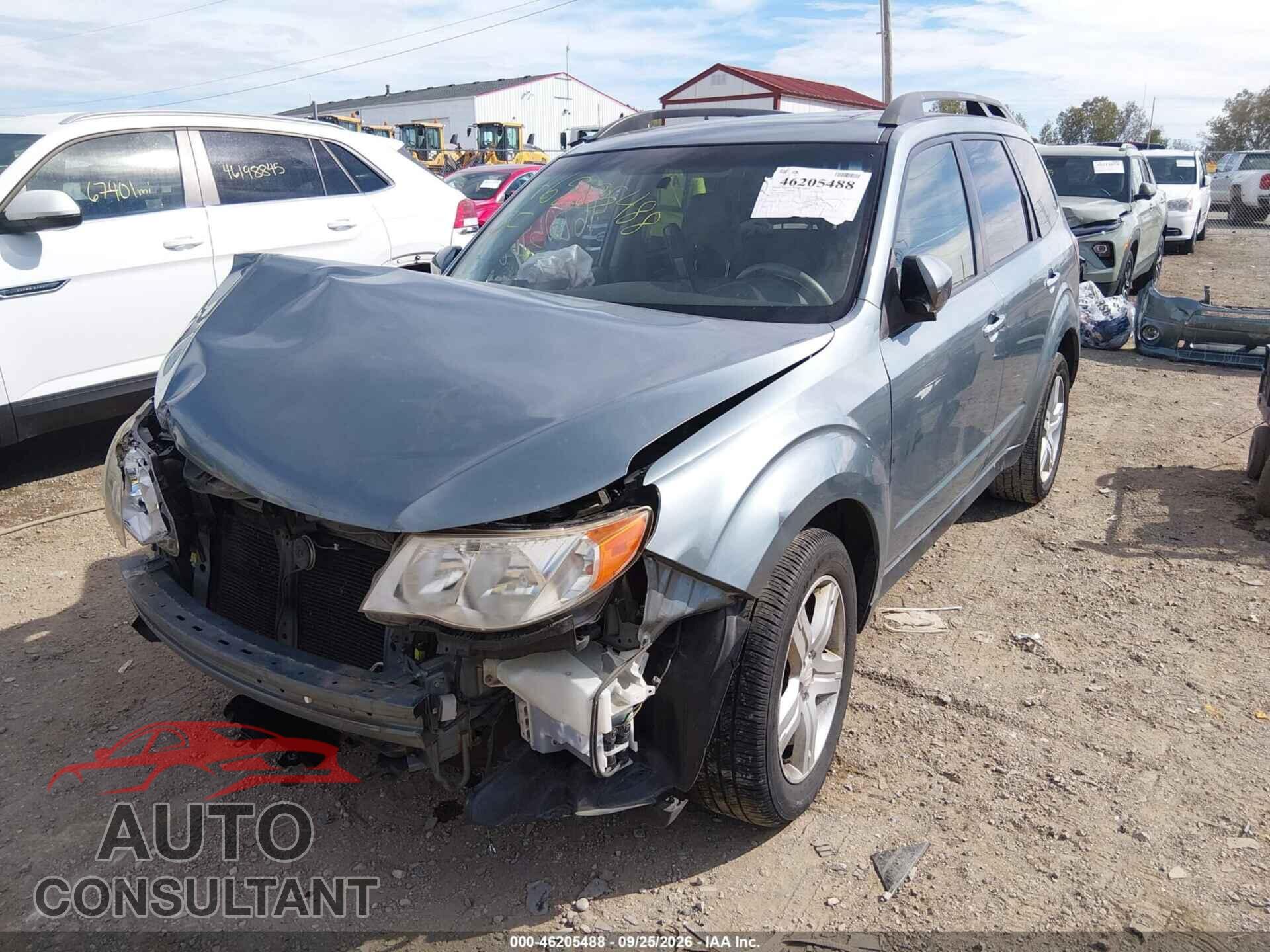 SUBARU FORESTER 2010 - JF2SH6DC7AH713345
