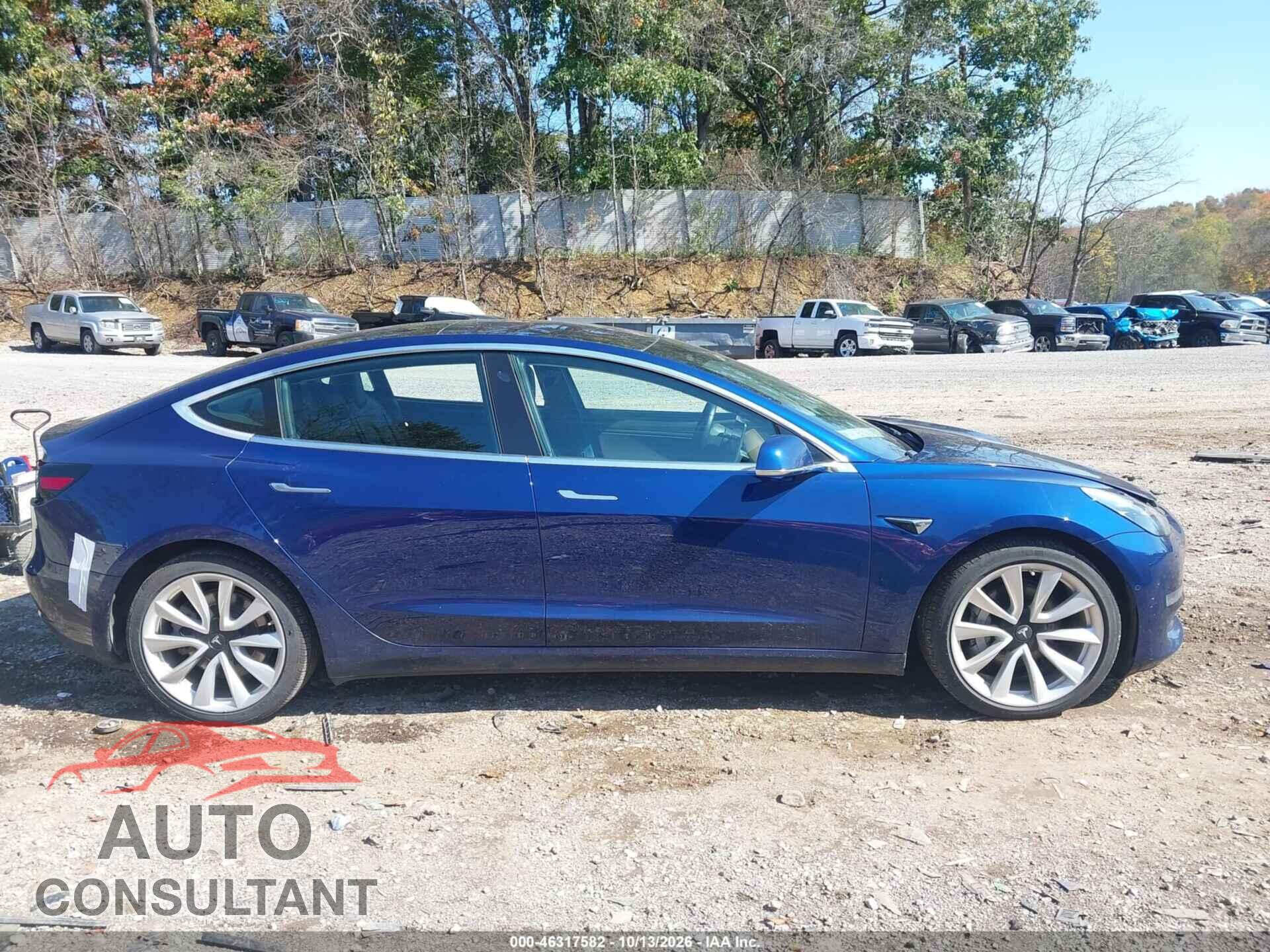 TESLA MODEL 3 2019 - 5YJ3E1EA9KF301179