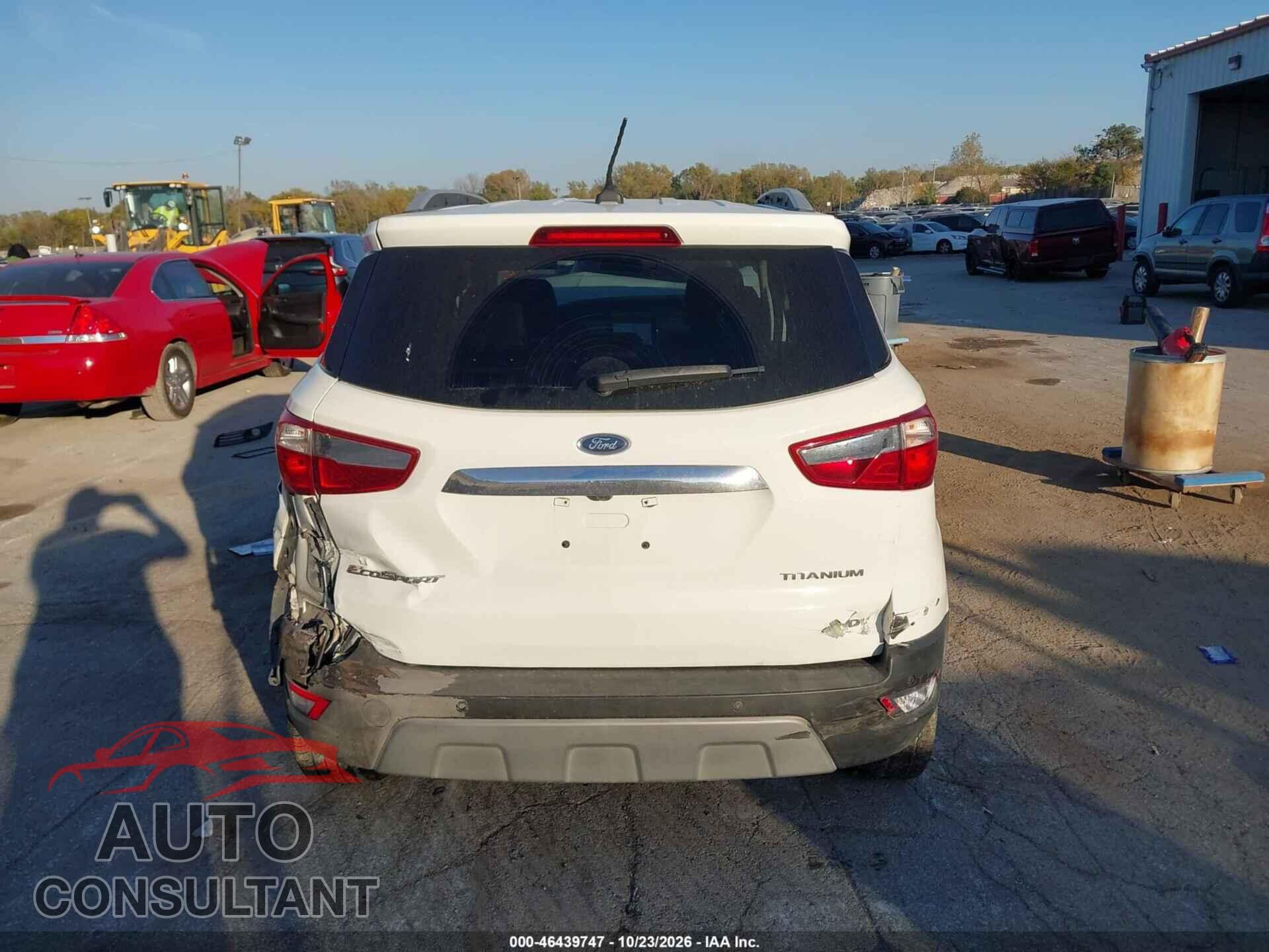 FORD ECOSPORT 2019 - MAJ6S3KL5KC256901