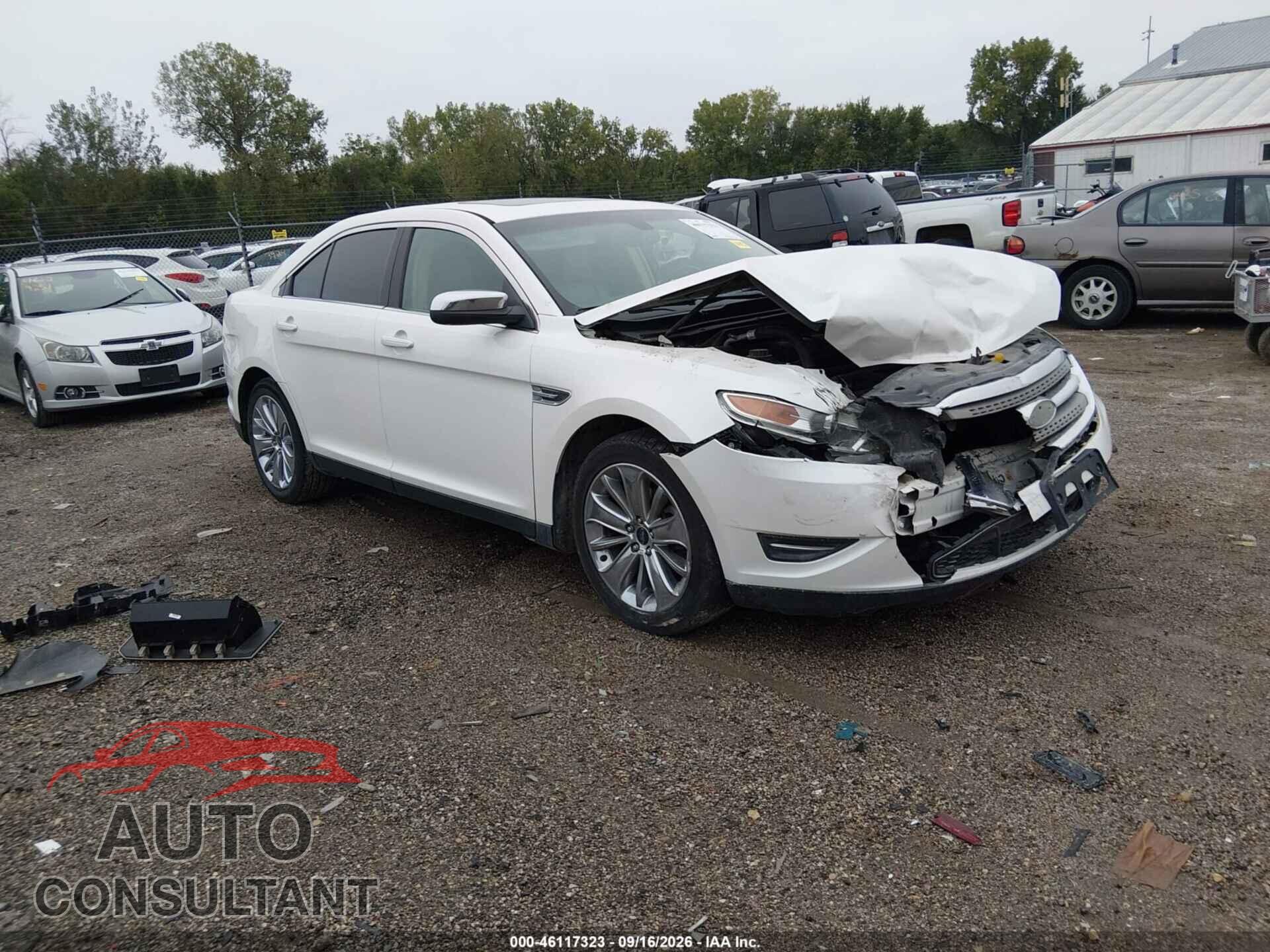 FORD TAURUS 2012 - 1FAHP2FW9CG116403