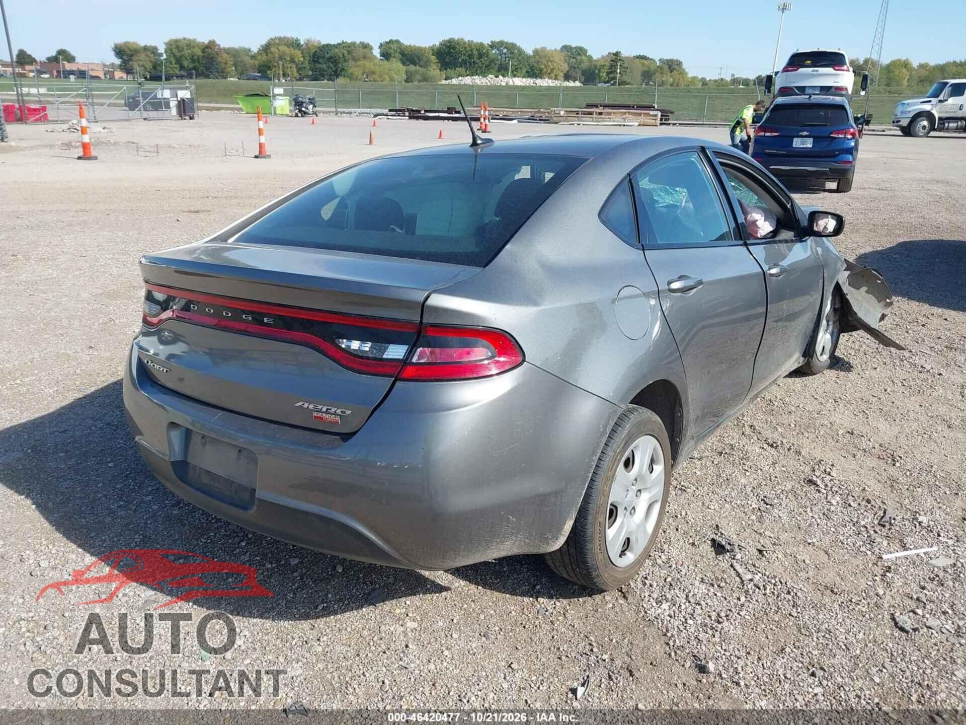 DODGE DART 2013 - 1C3CDFAHXDD215462