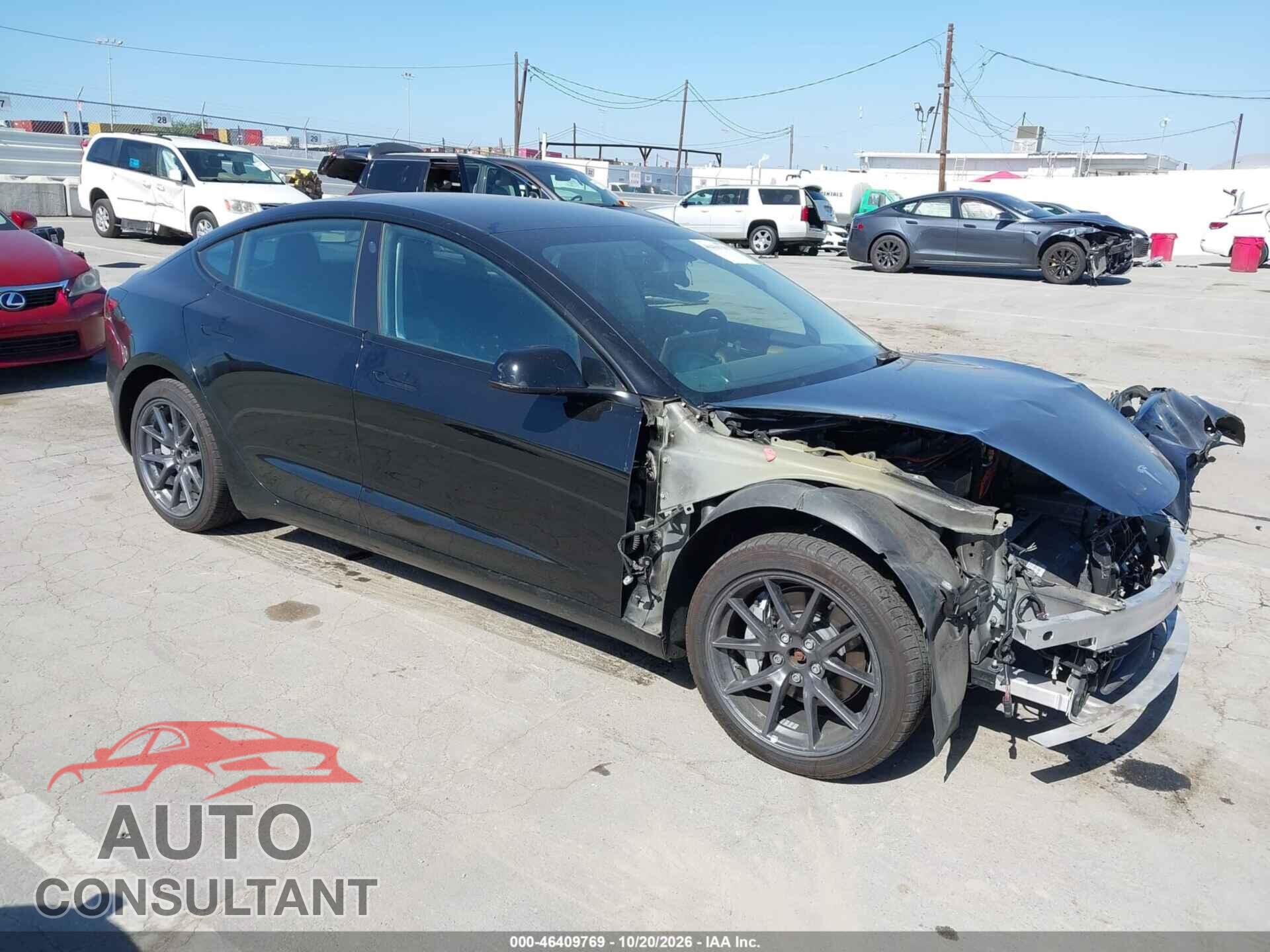 TESLA MODEL 3 2022 - 5YJ3E1EB3NF247018