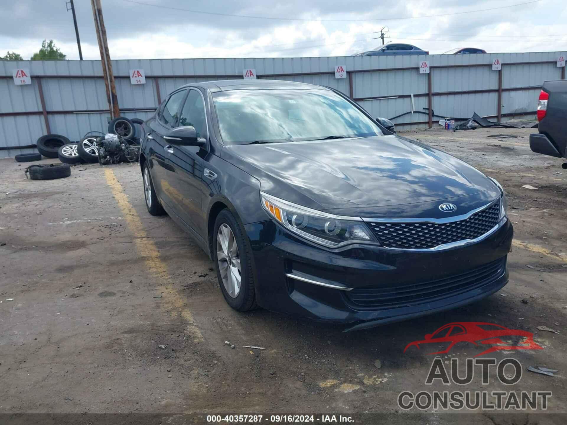 KIA OPTIMA 2016 - 5XXGU4L31GG110452