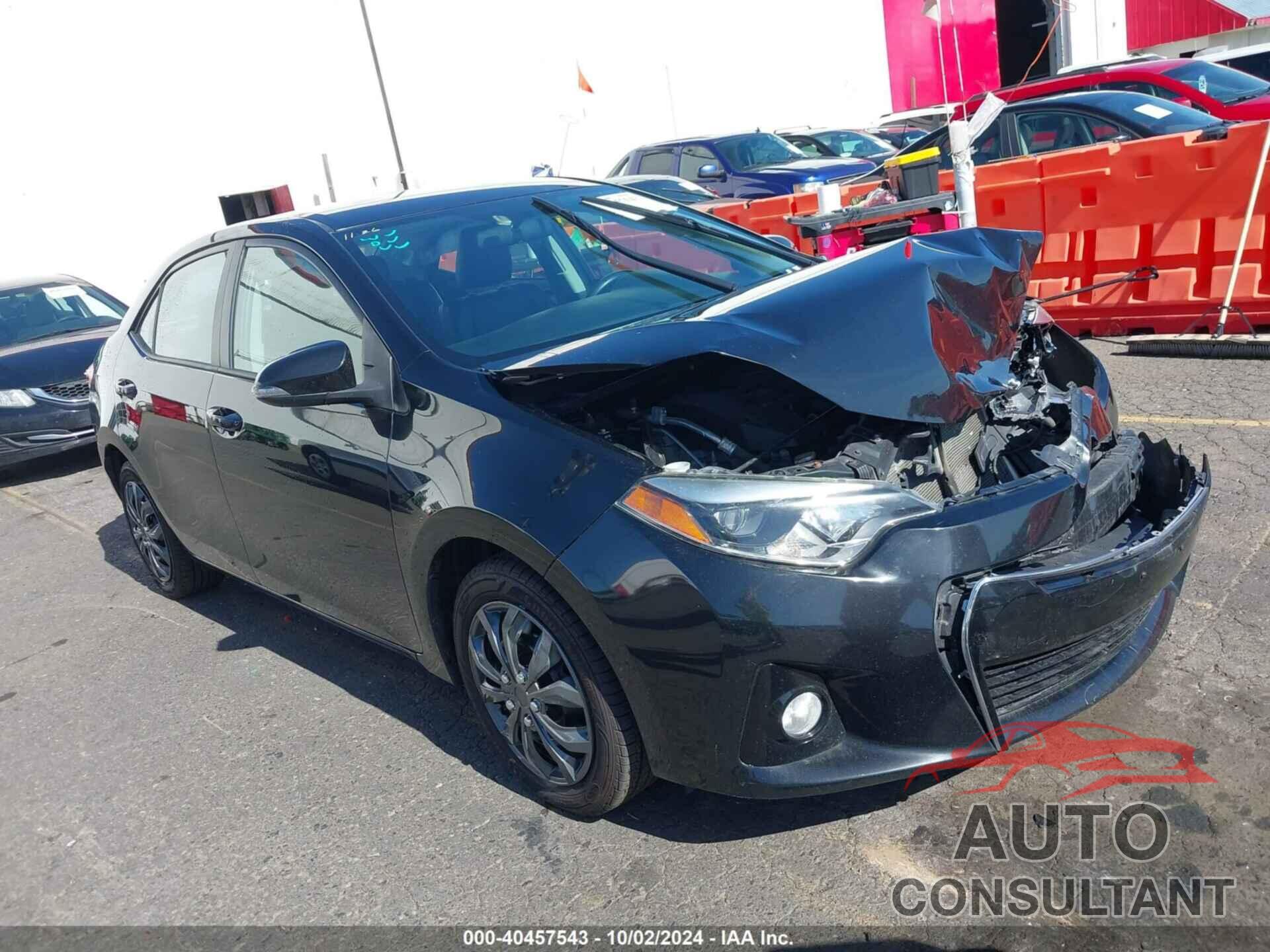 TOYOTA COROLLA 2016 - 2T1BURHE2GC616798