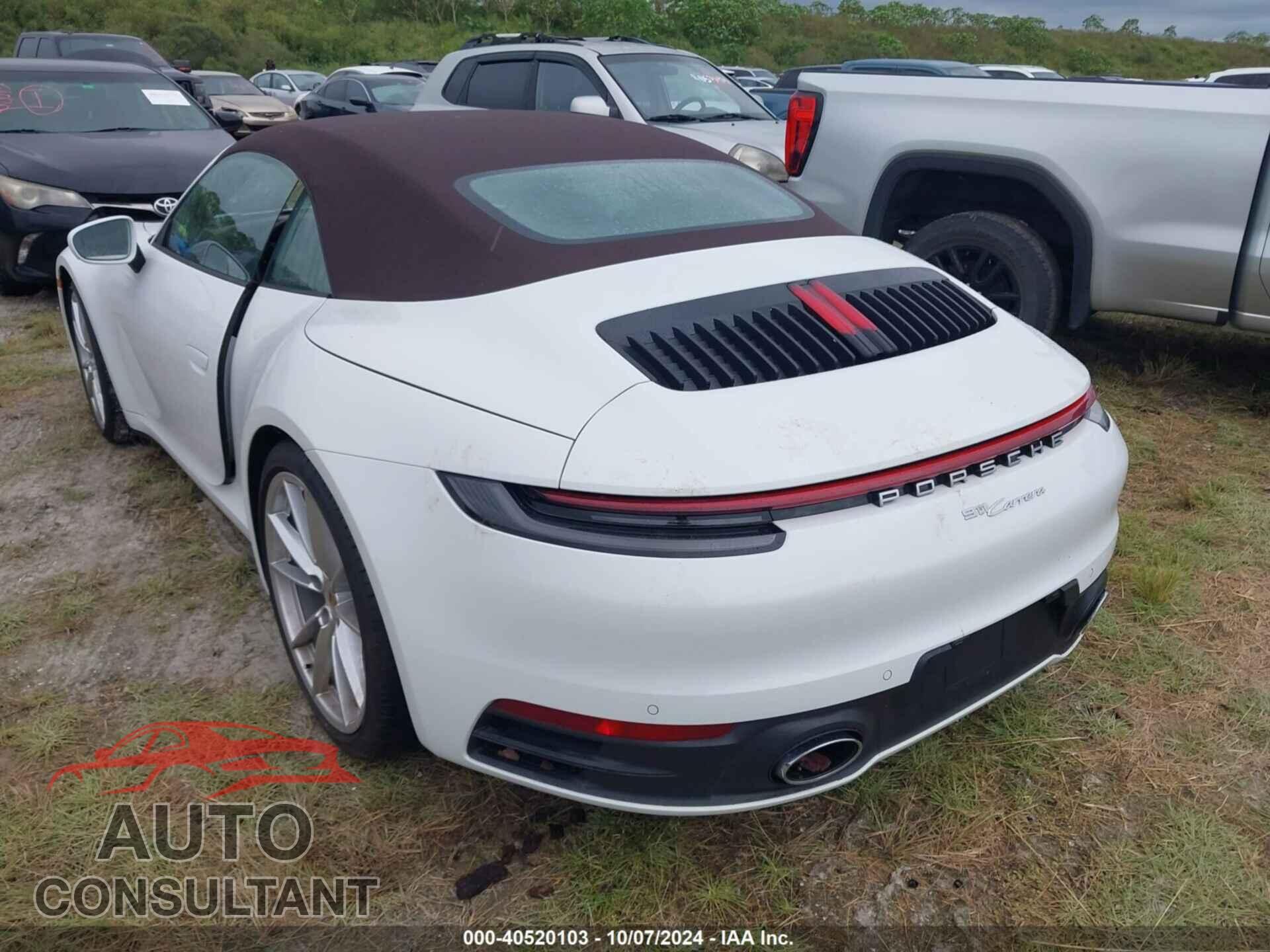 PORSCHE 911 2021 - WP0CA2A91MS239859
