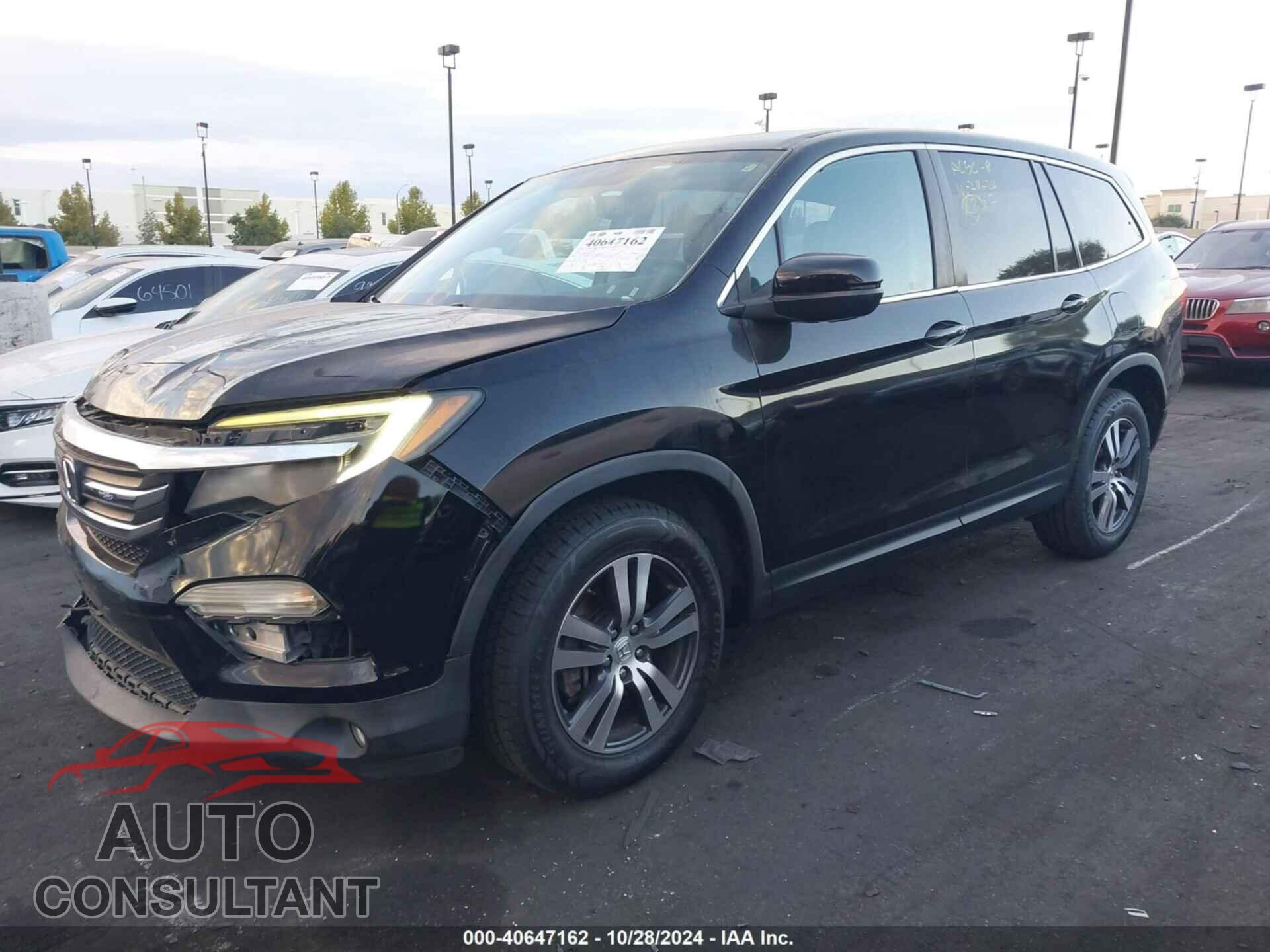 HONDA PILOT 2017 - 5FNYF5H59HB030562