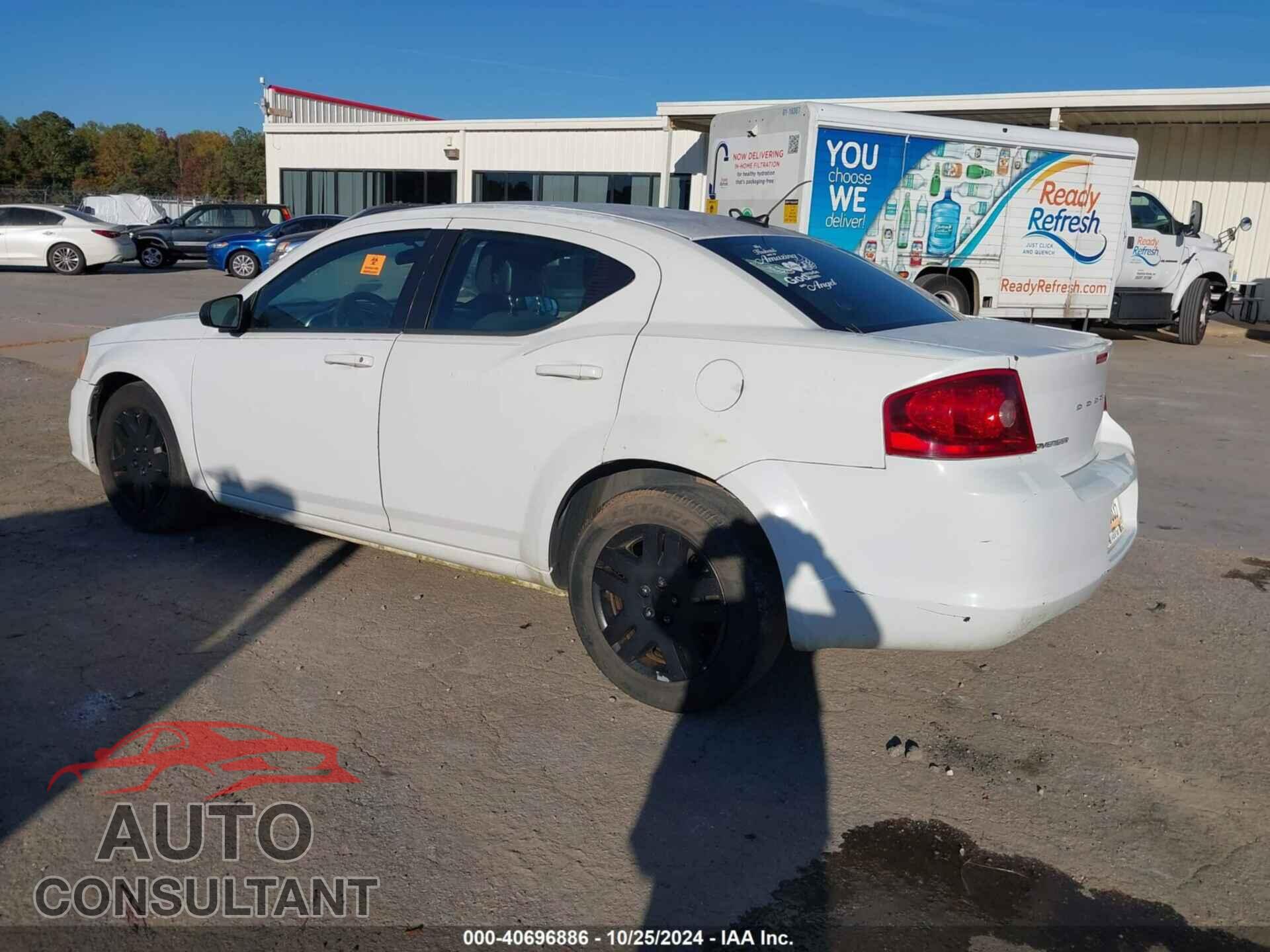 DODGE AVENGER 2012 - 1C3CDZAB7CN325052